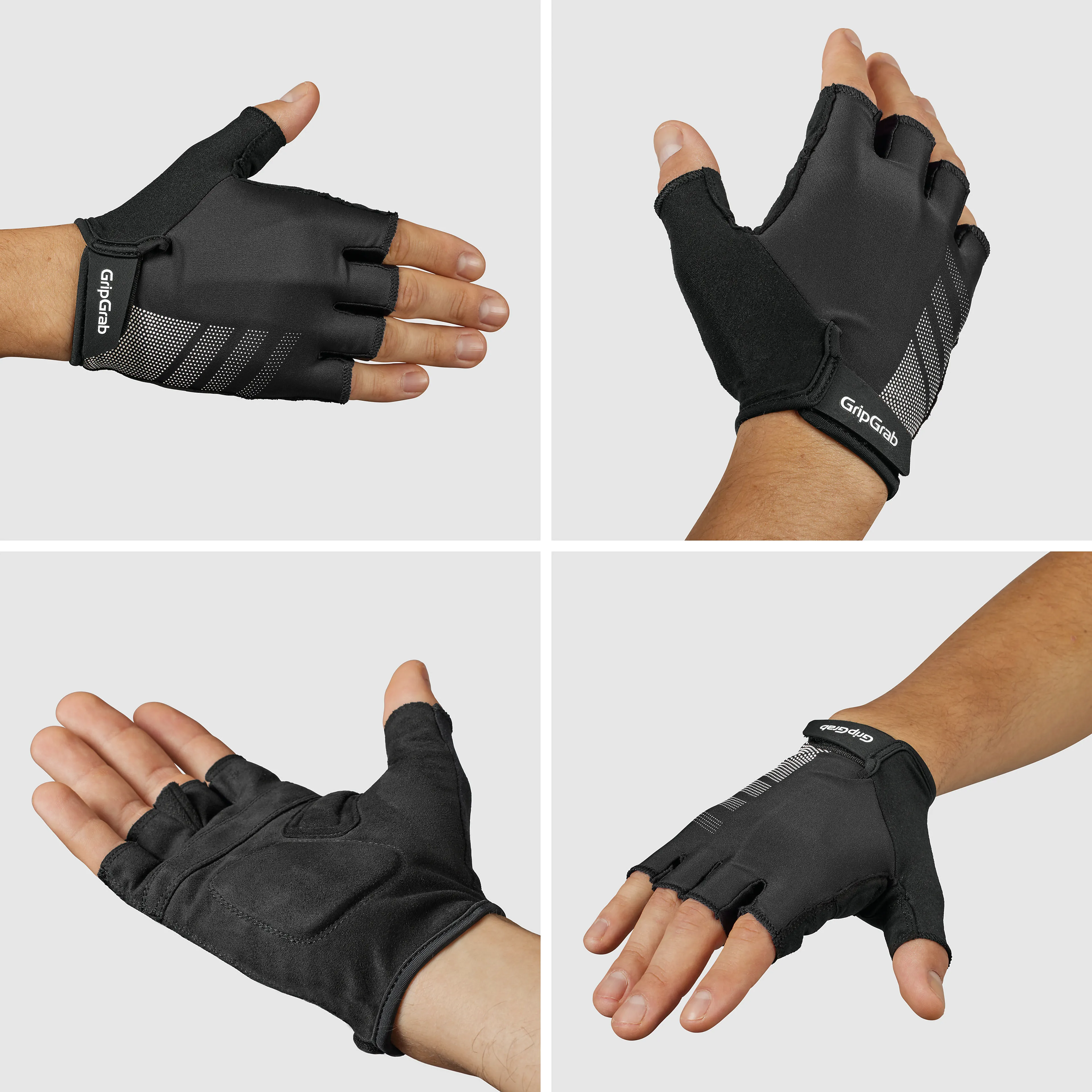 GripGrab Ride RC Lite Padded Short Finger Summer Gloves