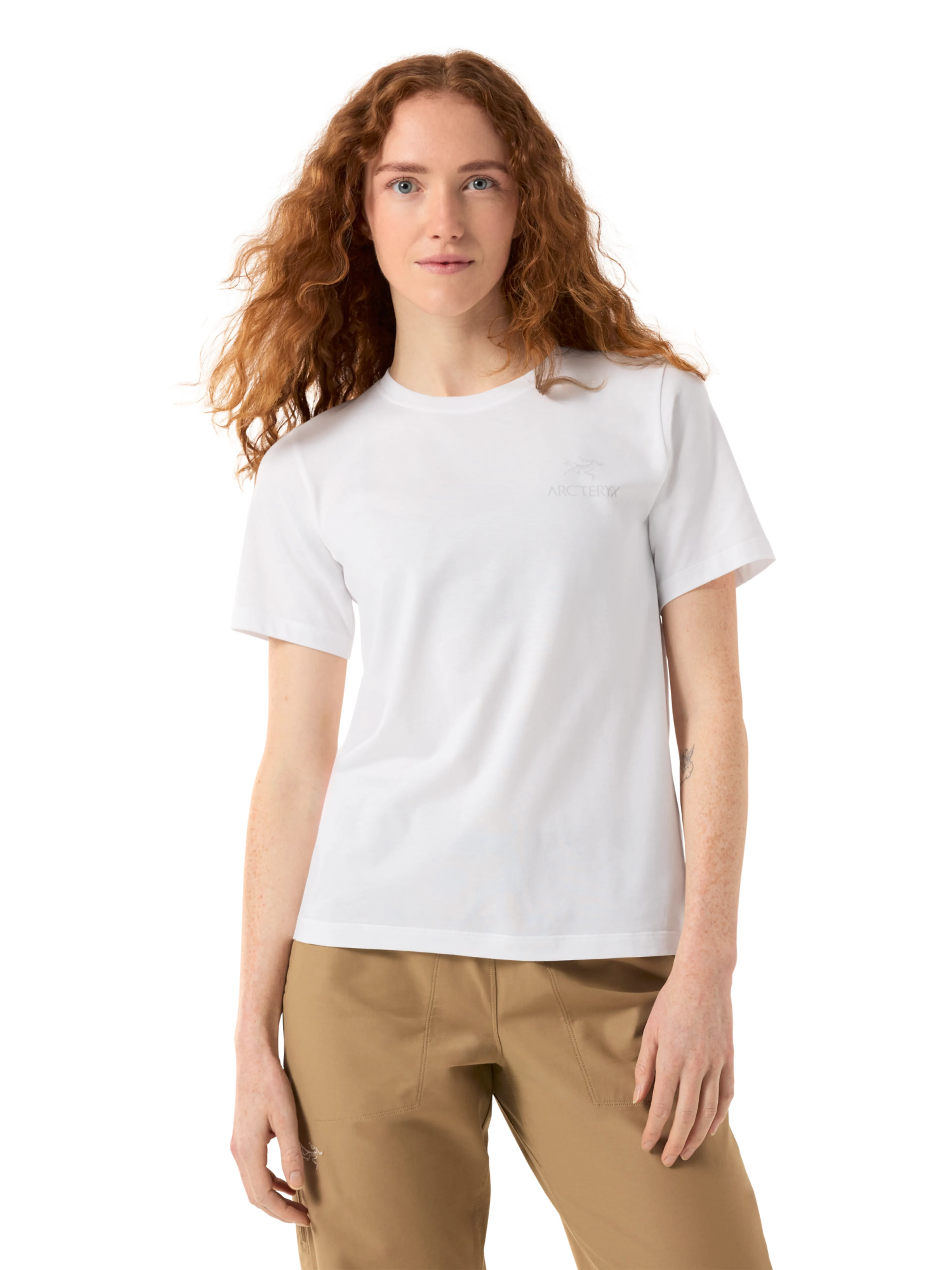 Kragg SL Cotton Emblem Crew SS W