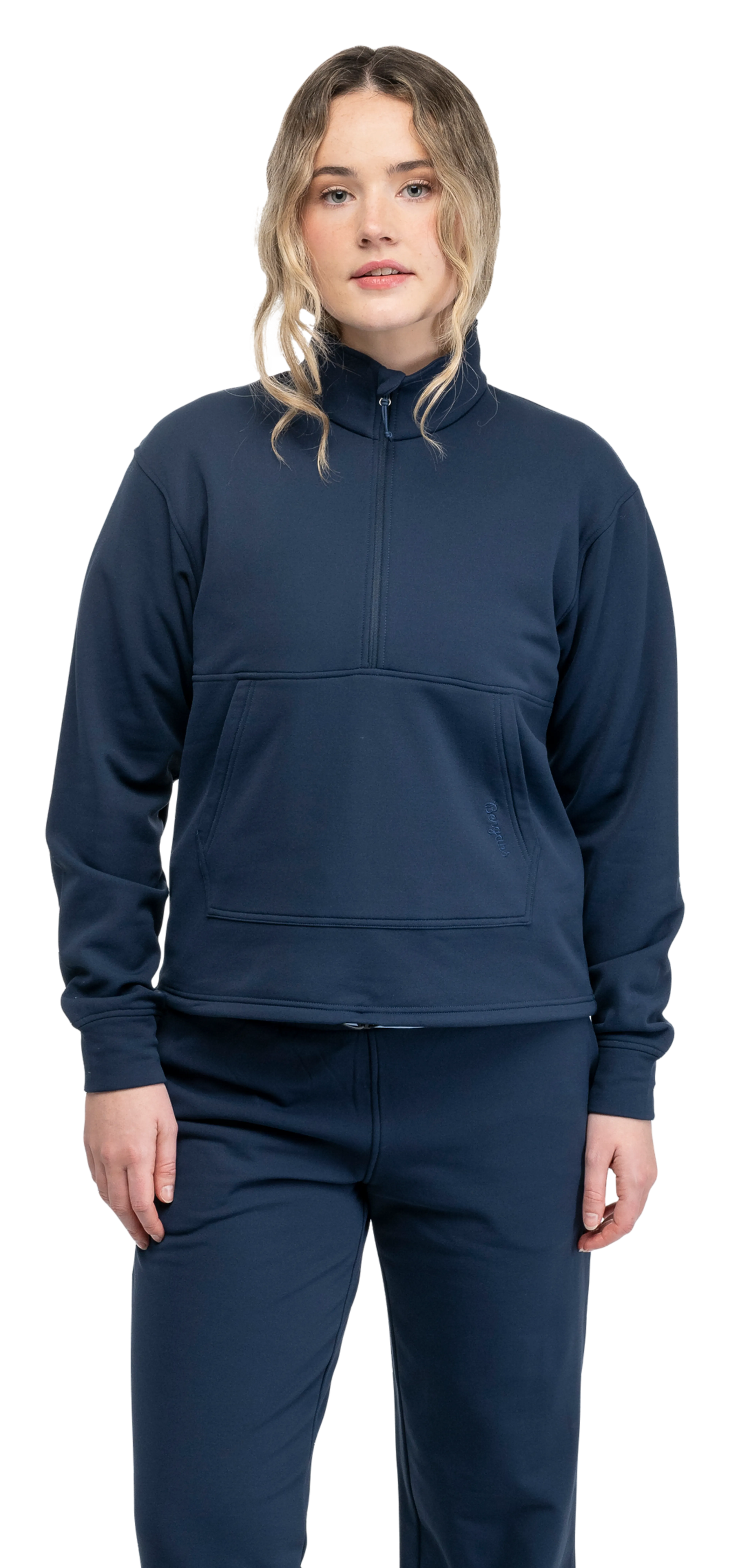 Midtli Midlayer Cropped Half Zip Women