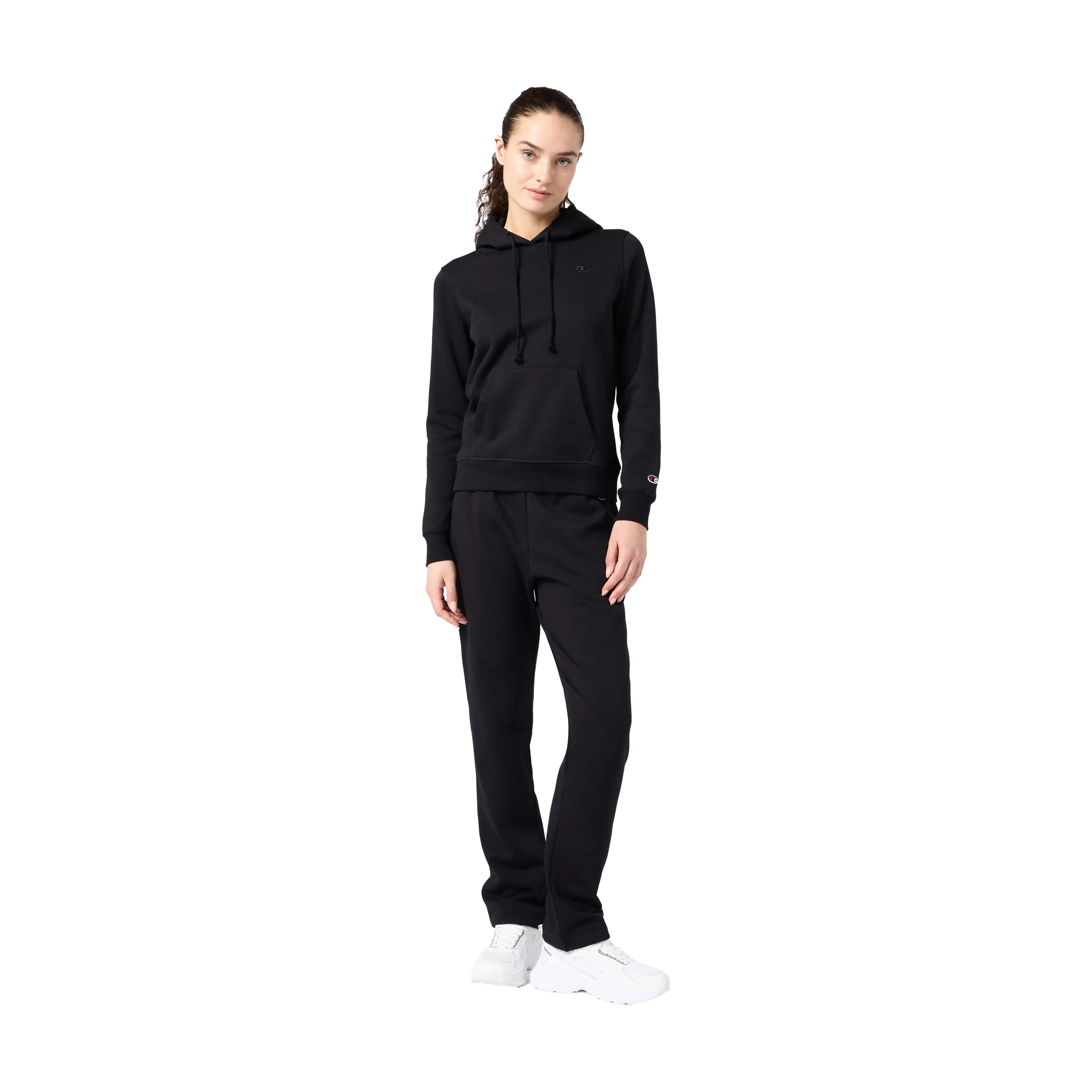 Hooded Sweatshirt tonal logo womens