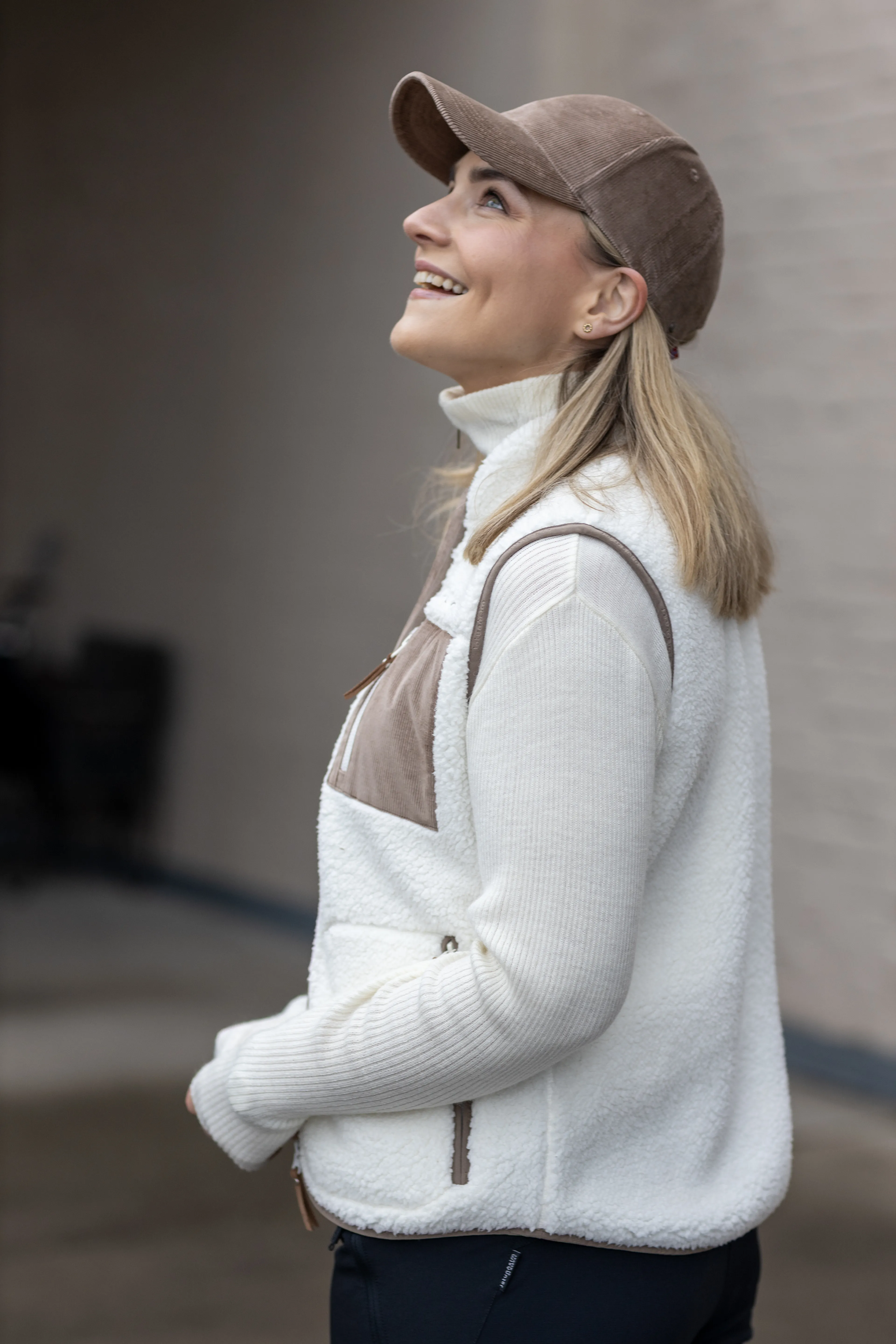 Høgronden Teddyvest Dame