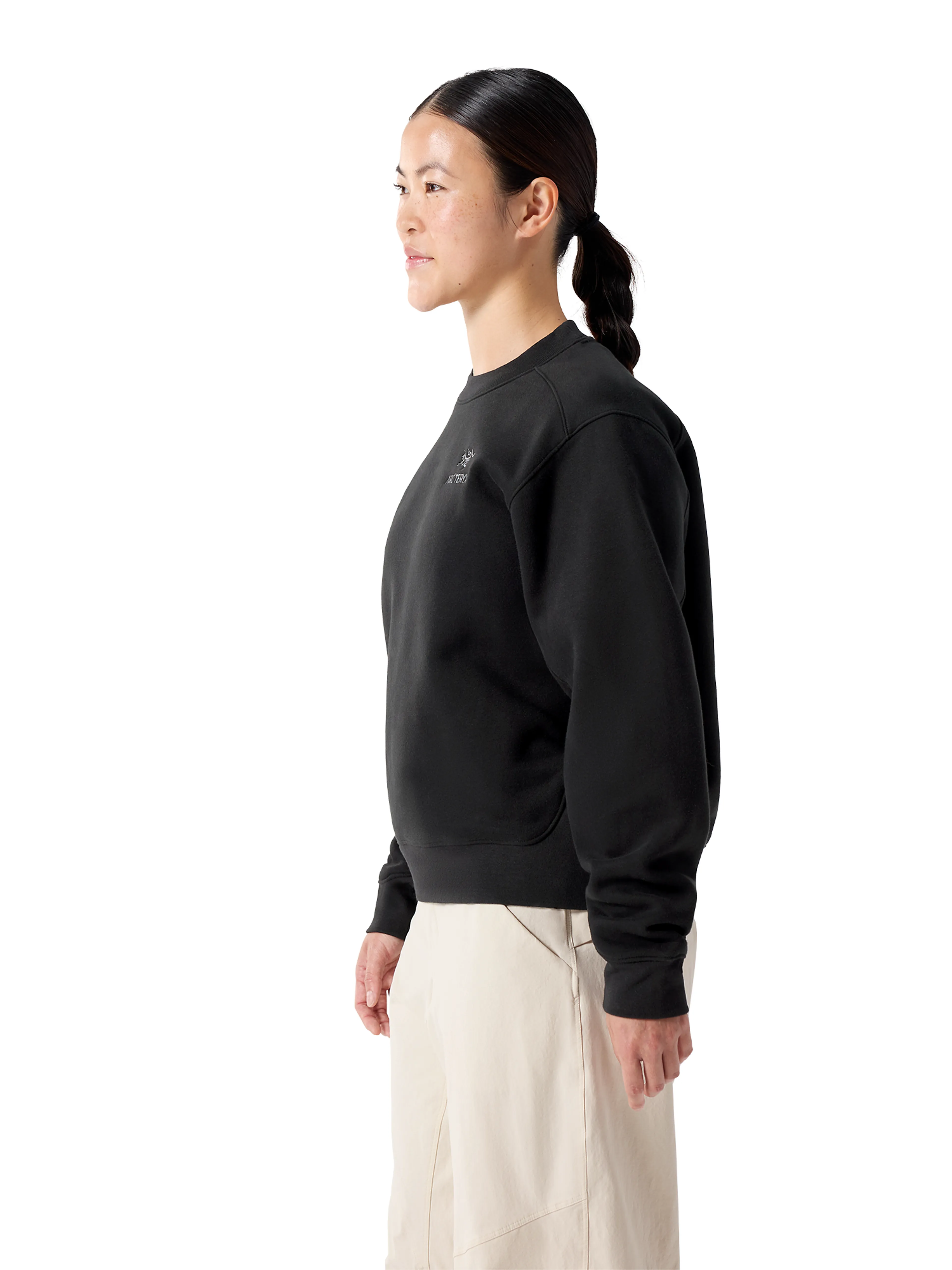 Emblem Fleece Crew W