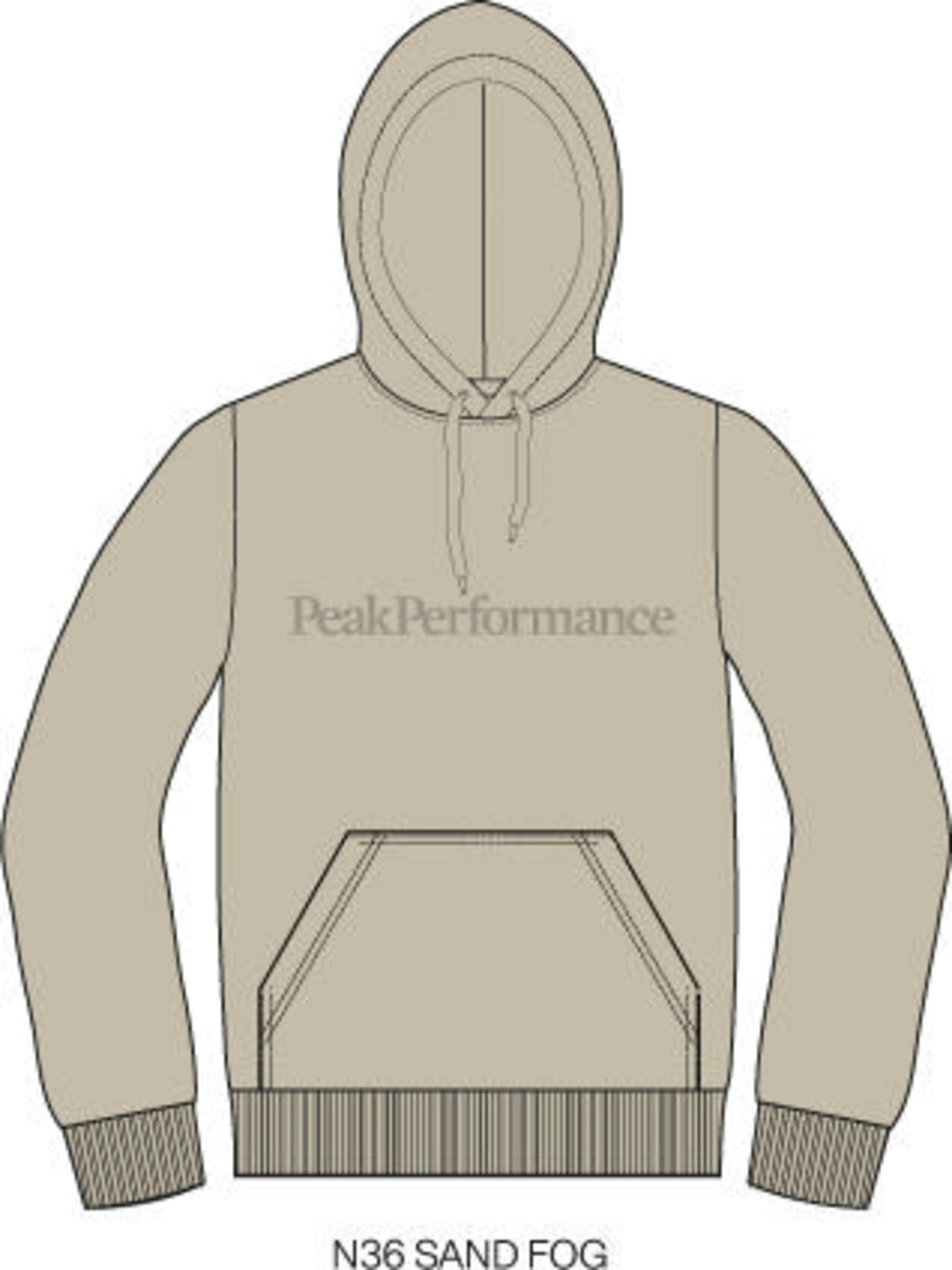 Big Logo Hood hettegenser herre Big Logo Hood hettegenser herre