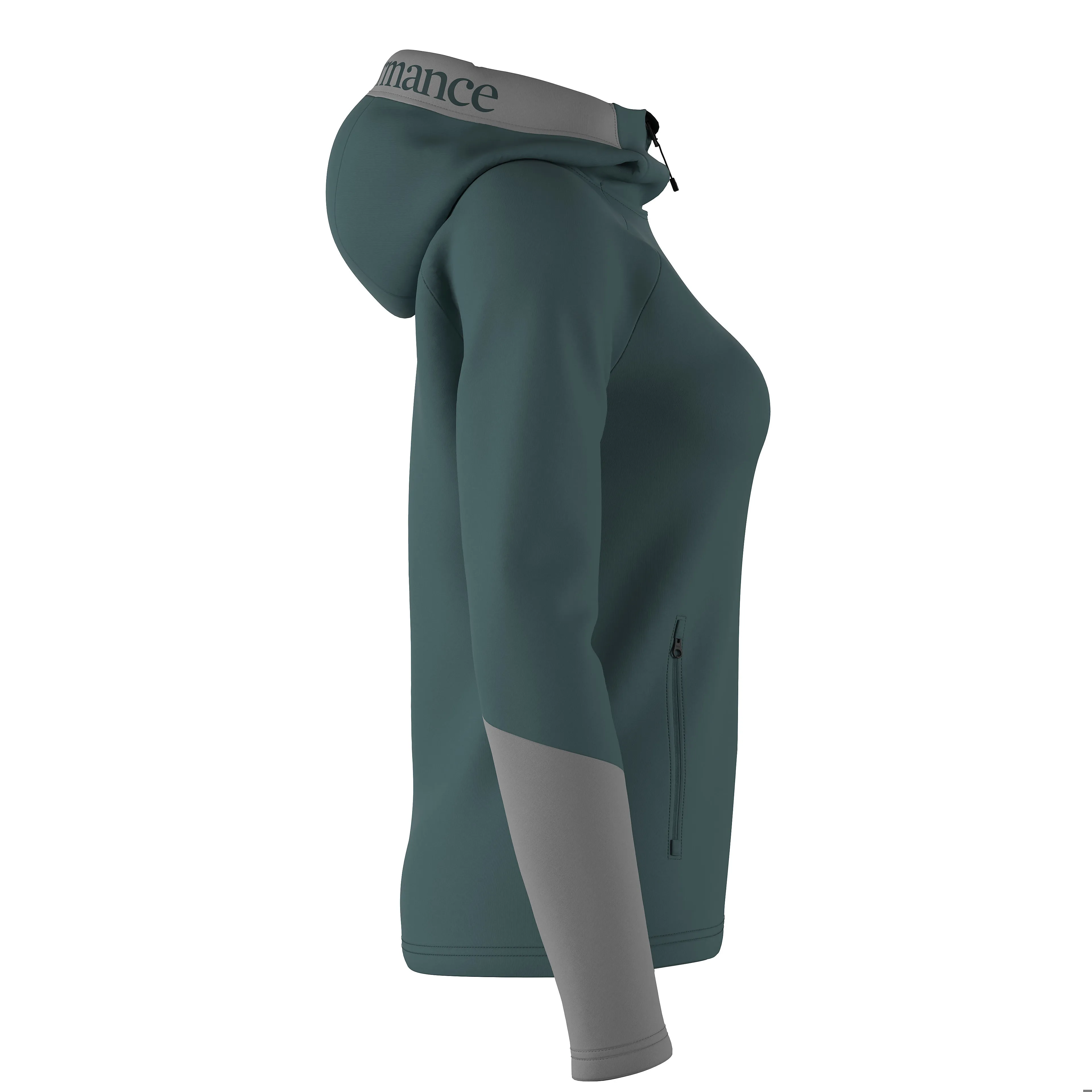 W Rider Essentials Zip Hood