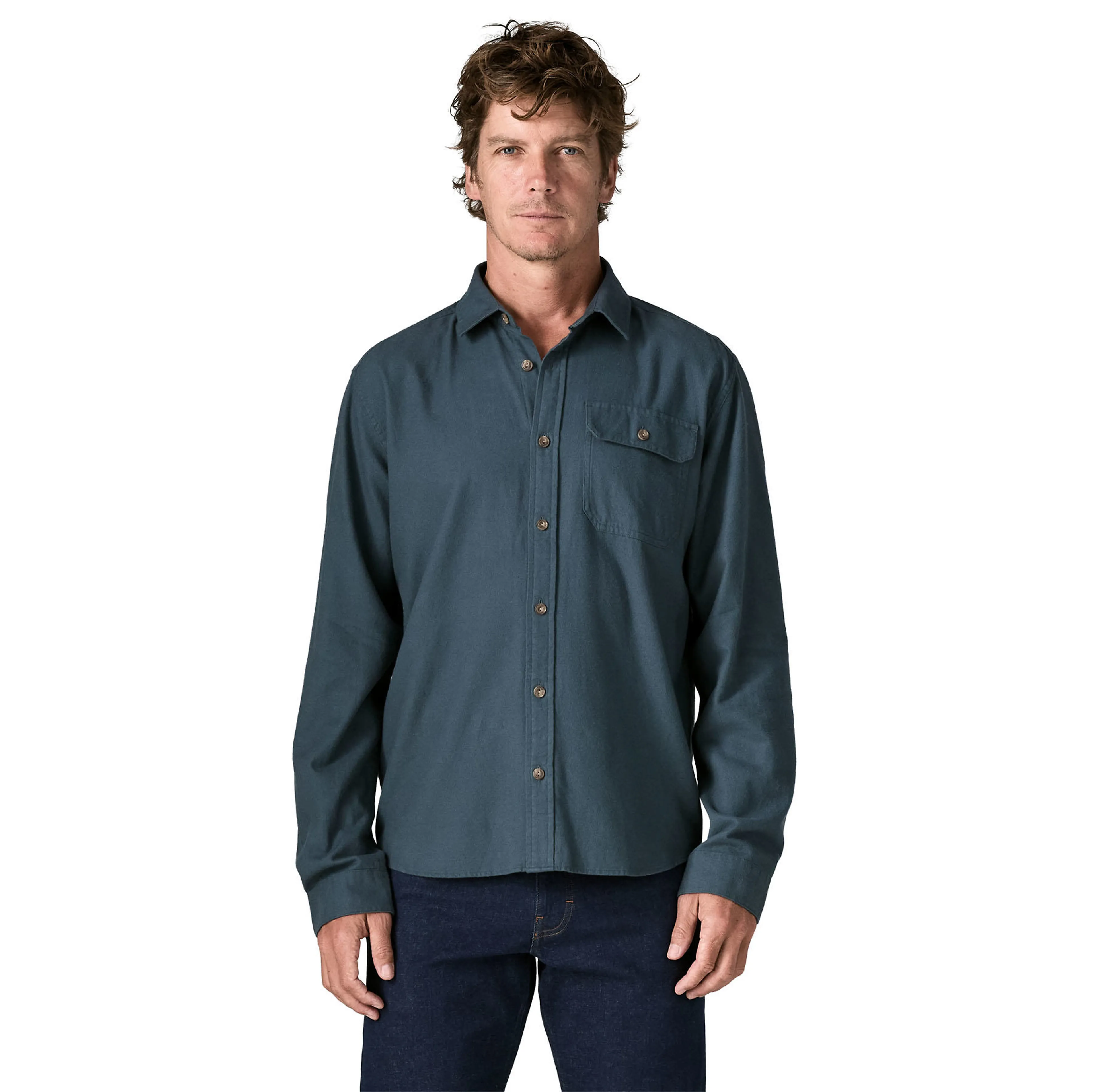 M's L/S Cotton in Conversion LW Fjord Flannel Shirt