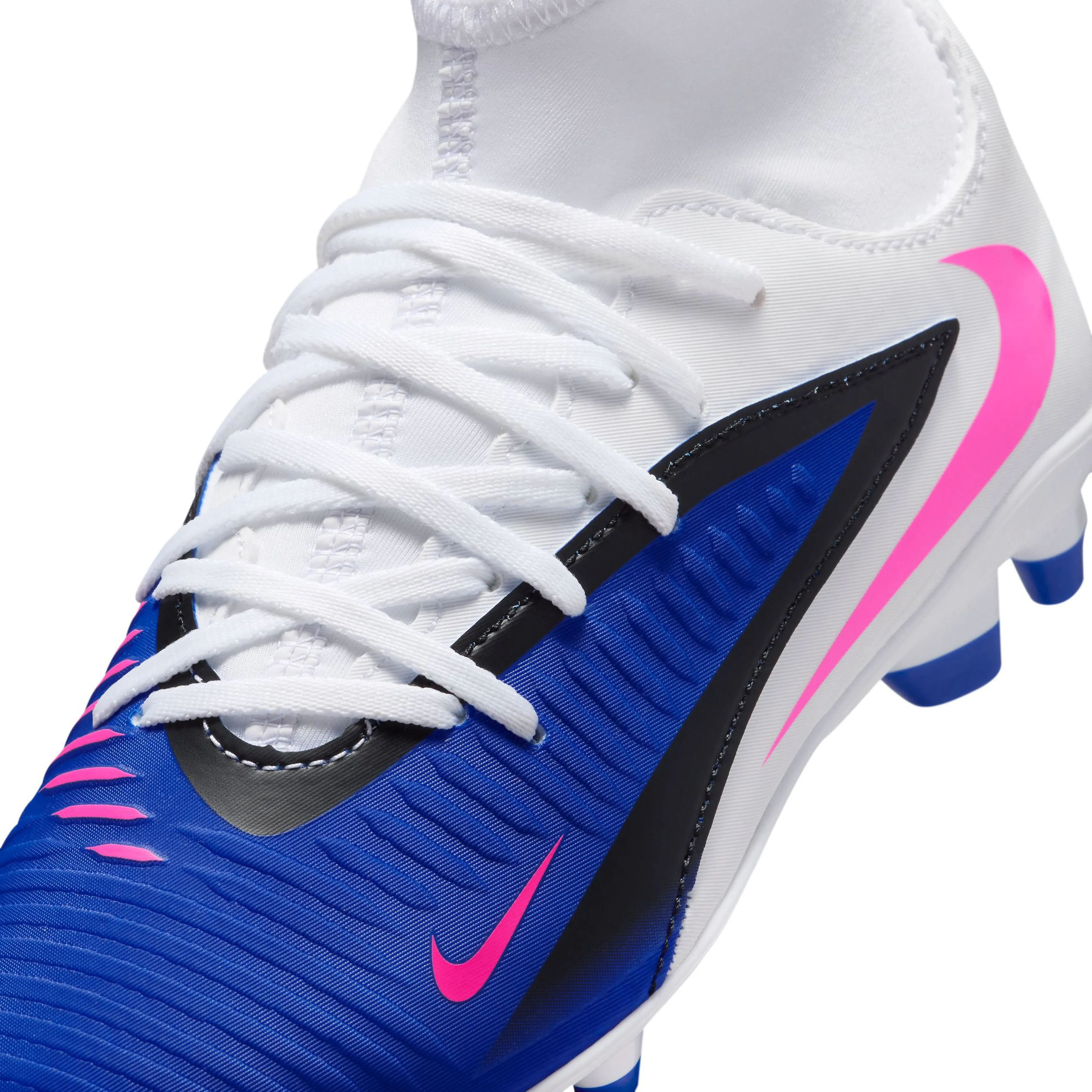 Jr. Phantom 6 High Club Big Kids' Multi-Ground Fotballsko Gress/Kunstgress