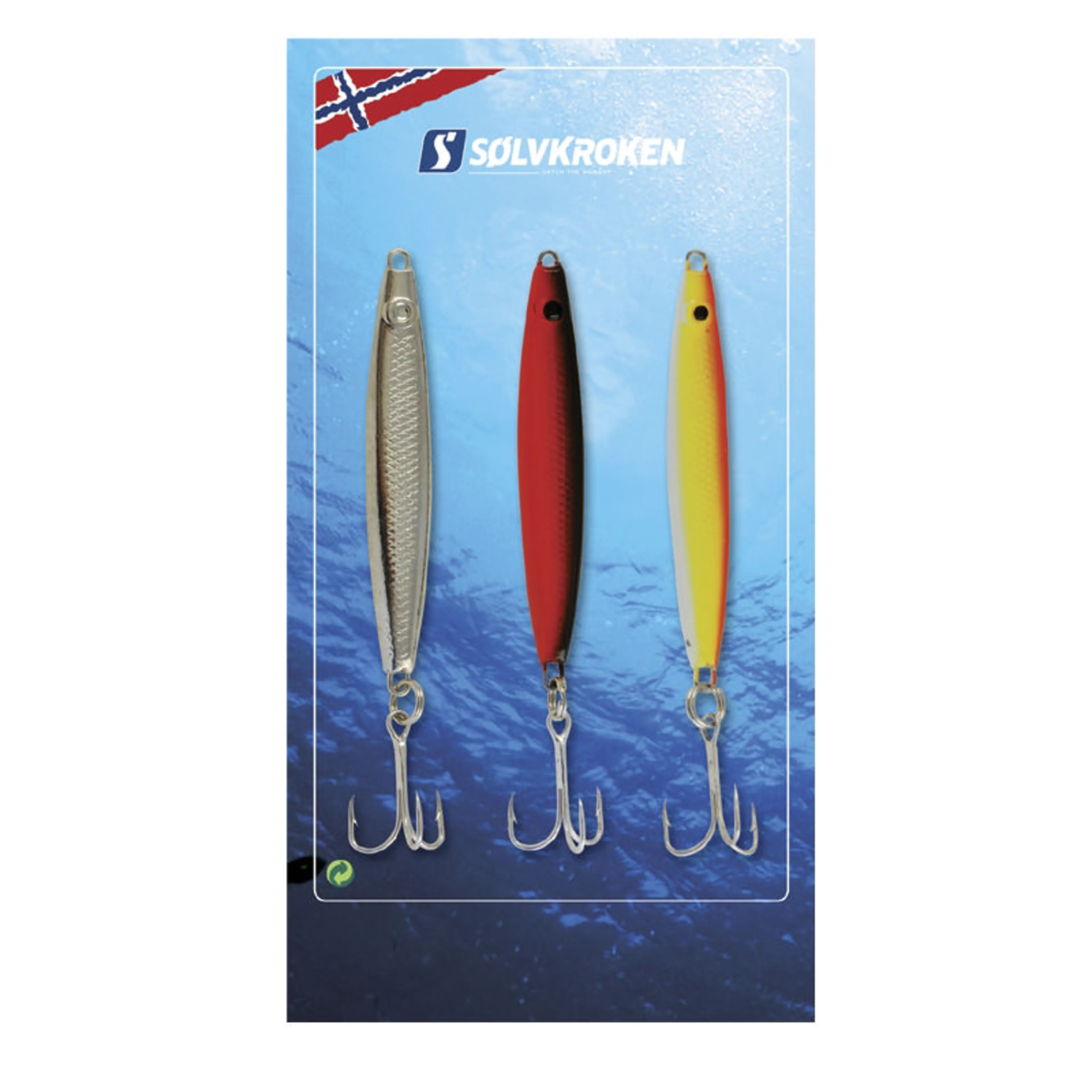 Sluksett Jensen Sild 3 pk