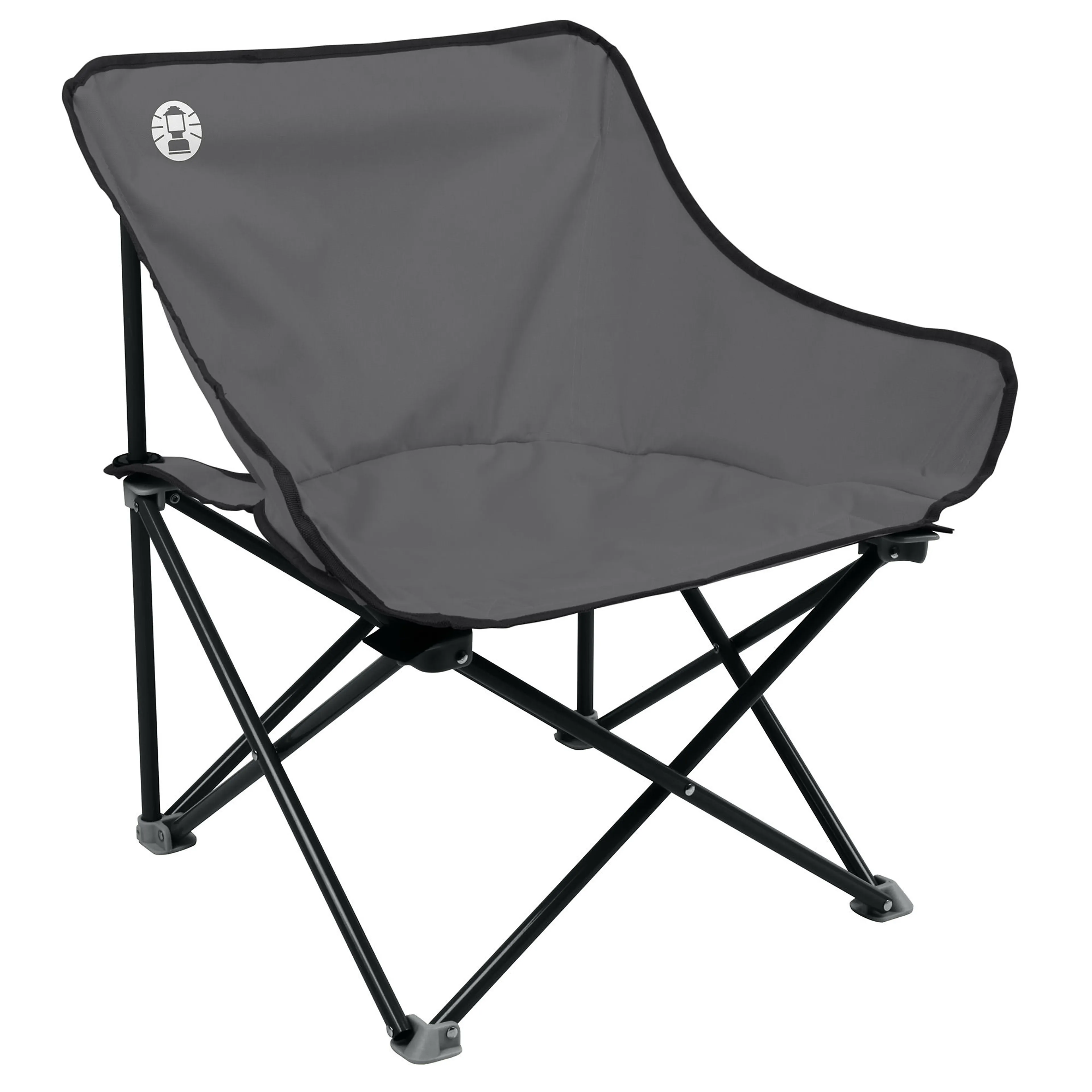 KICKBACK CHAIR GREY