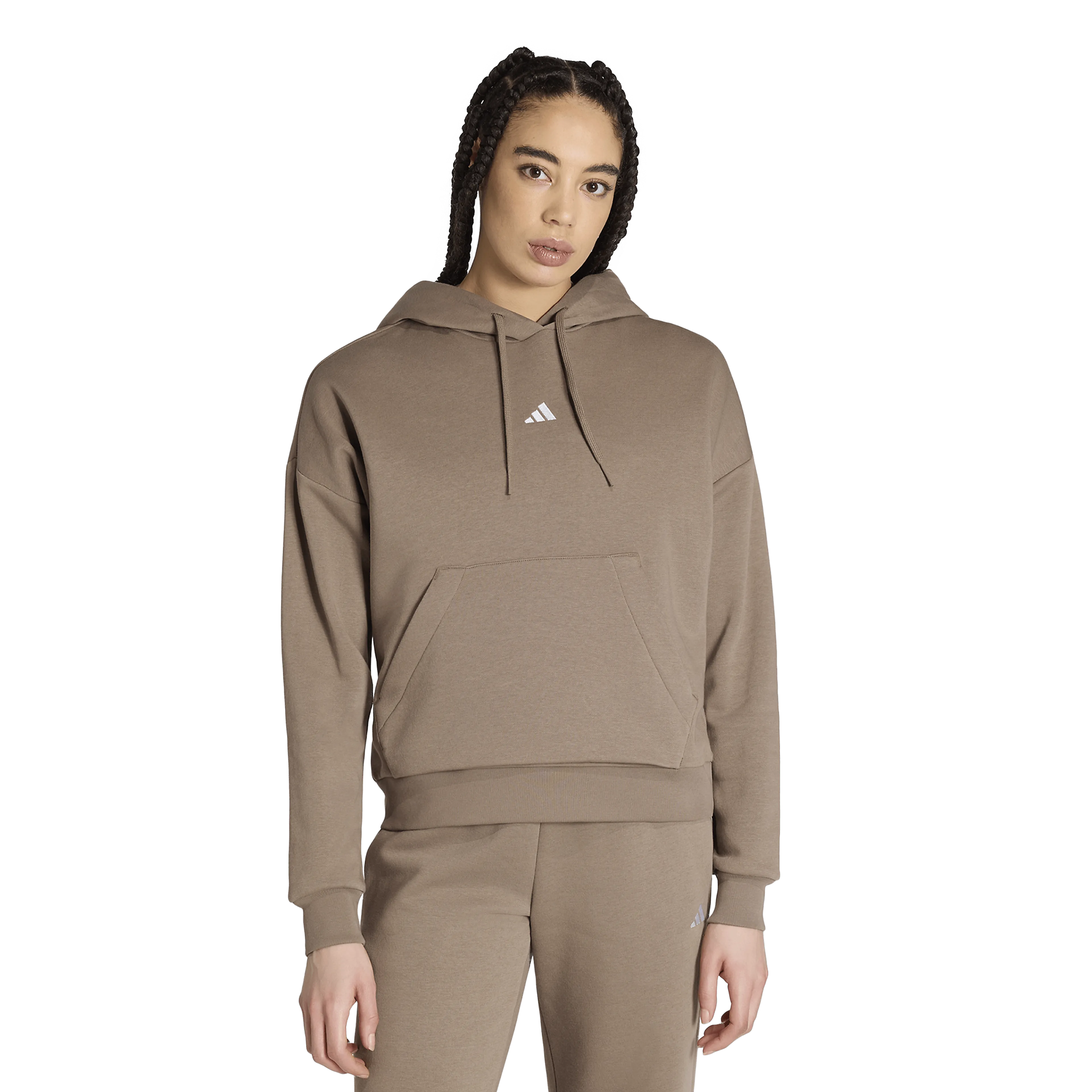 Essentials Small Logo Feel Cozy Hoodie Dame
