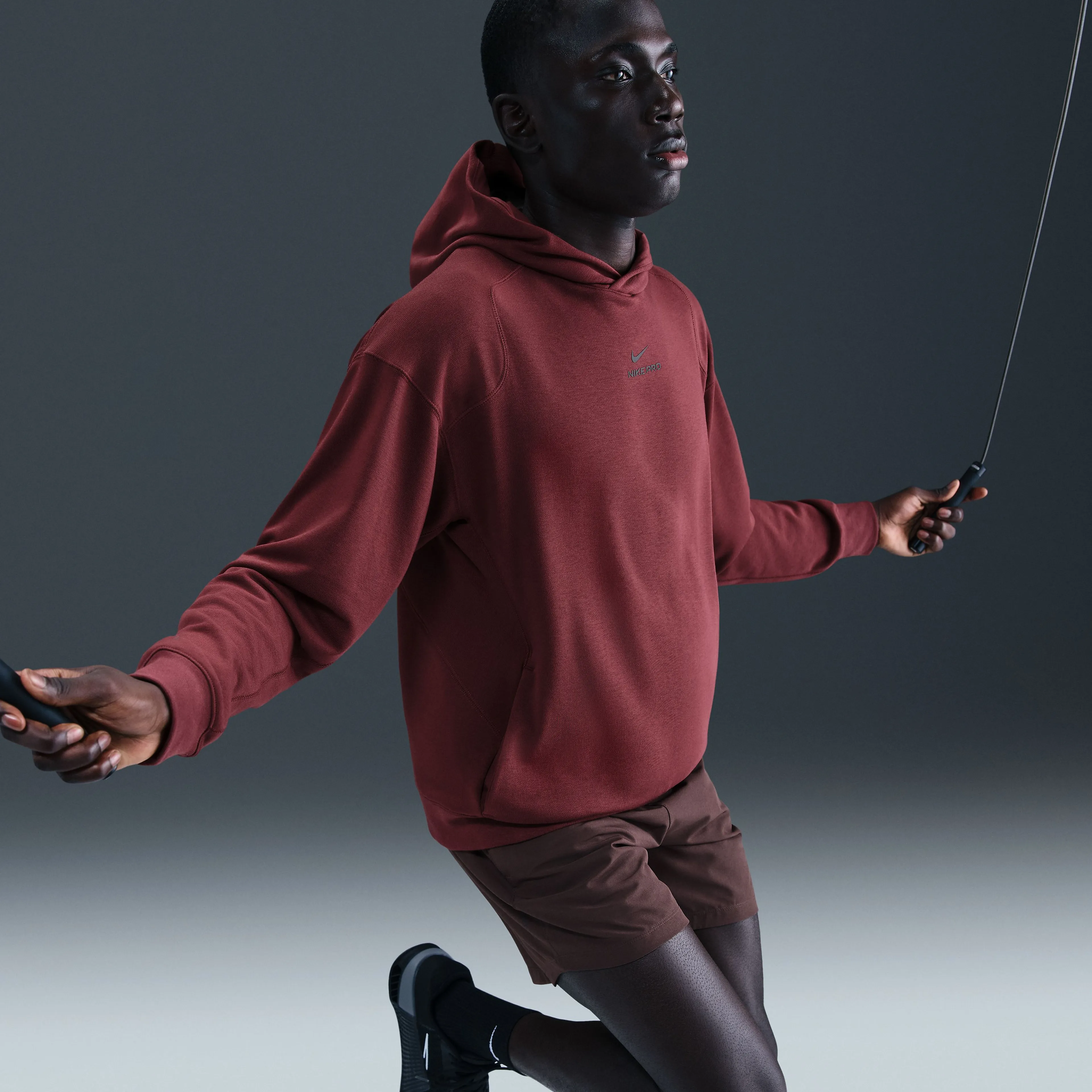 Pro Training Men's Dri-FIT Mid Layer Hoodie Pro Training Men's Dri-FIT Mid Layer Hoodie