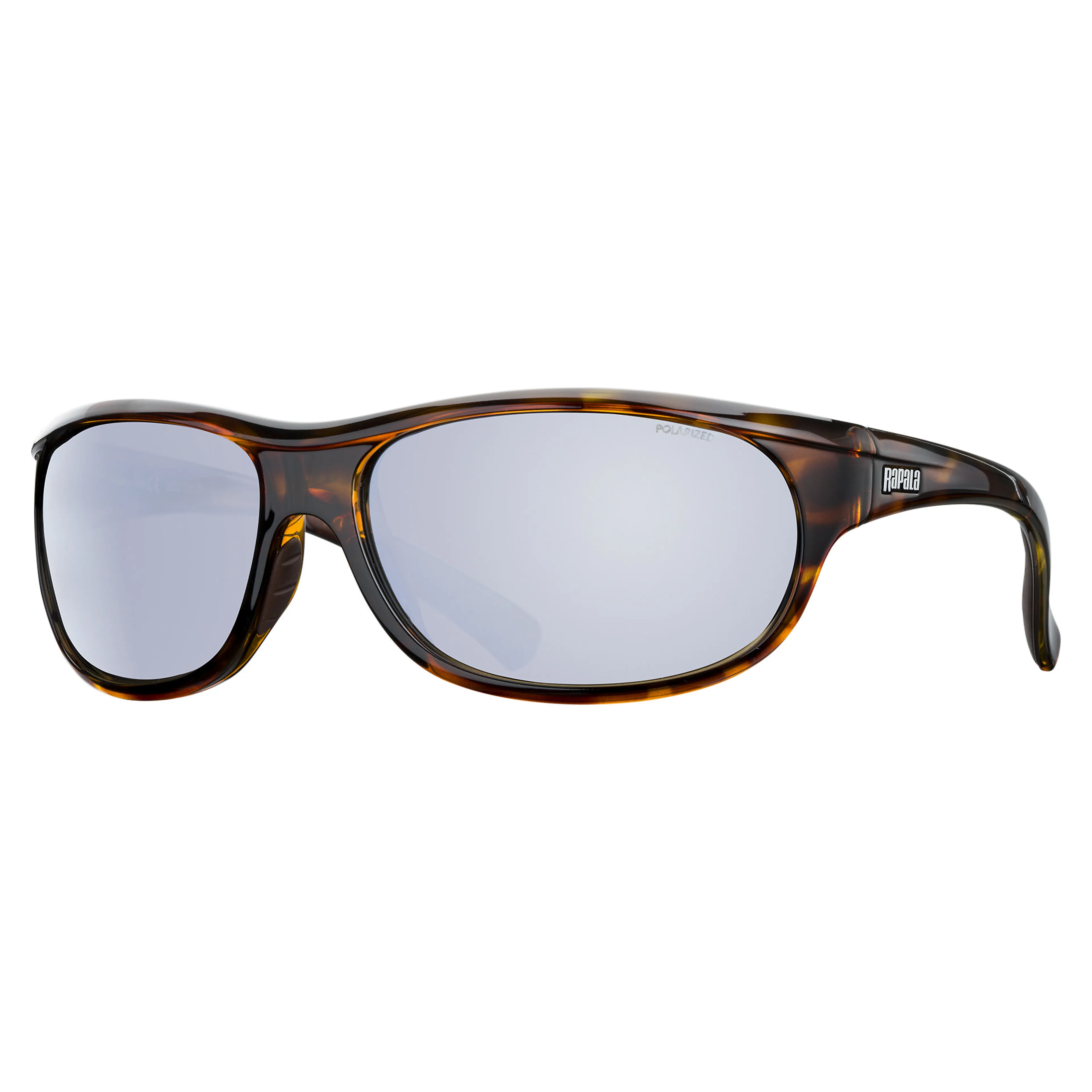Precision Luzia Brown Havana Amber Silver Miror