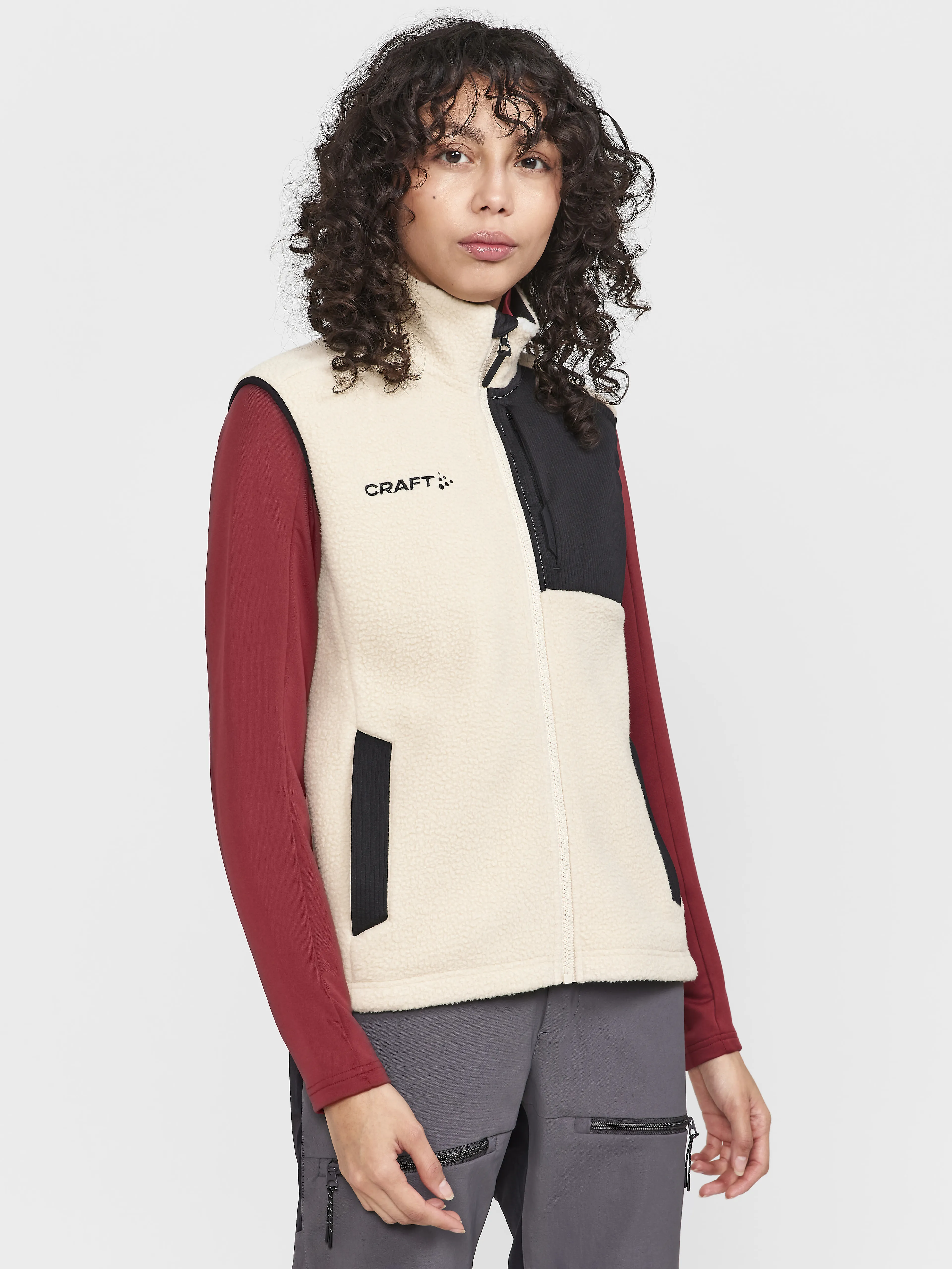 Adv Explore Pile Fleece Vest W