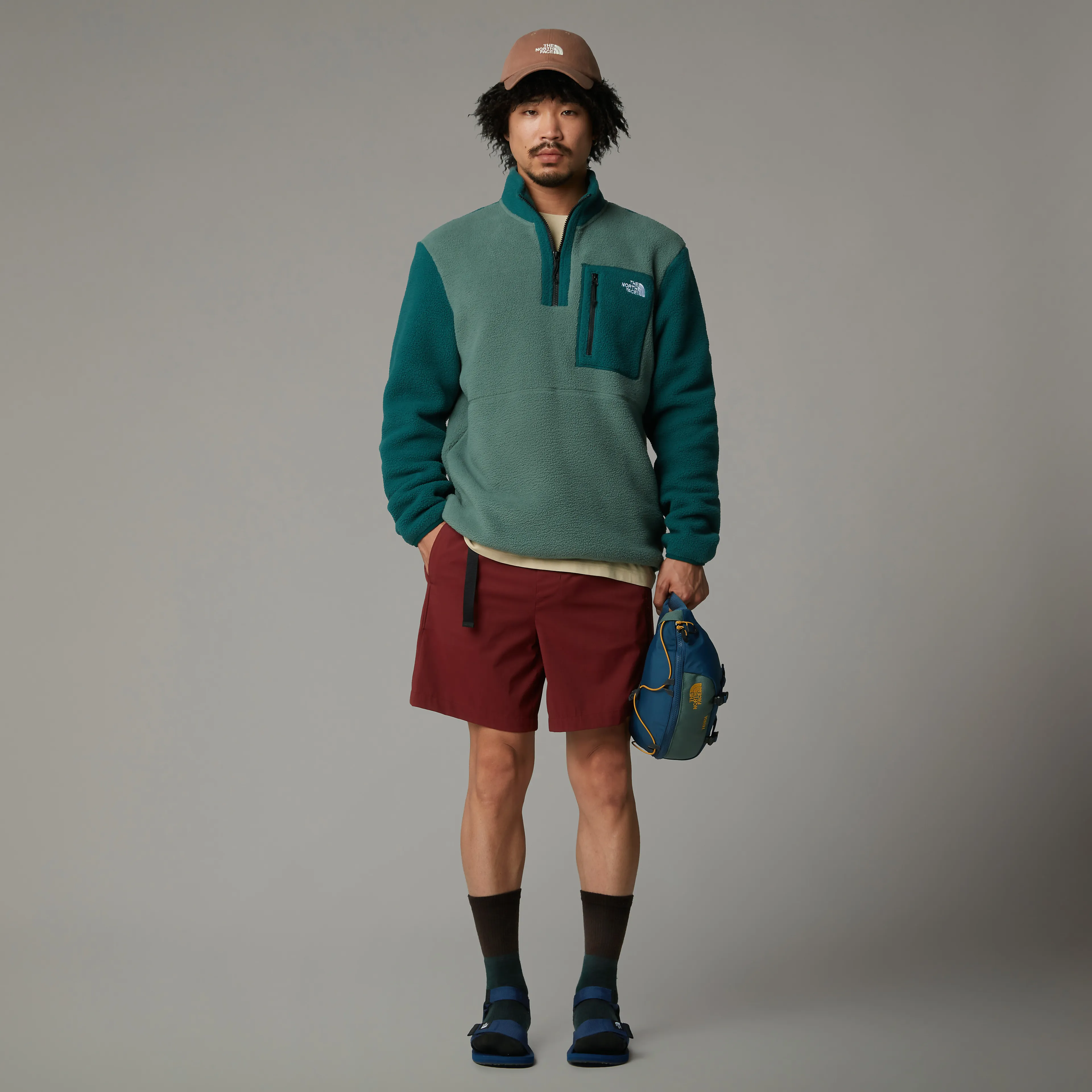 M YUMIORI 1/4 ZIP