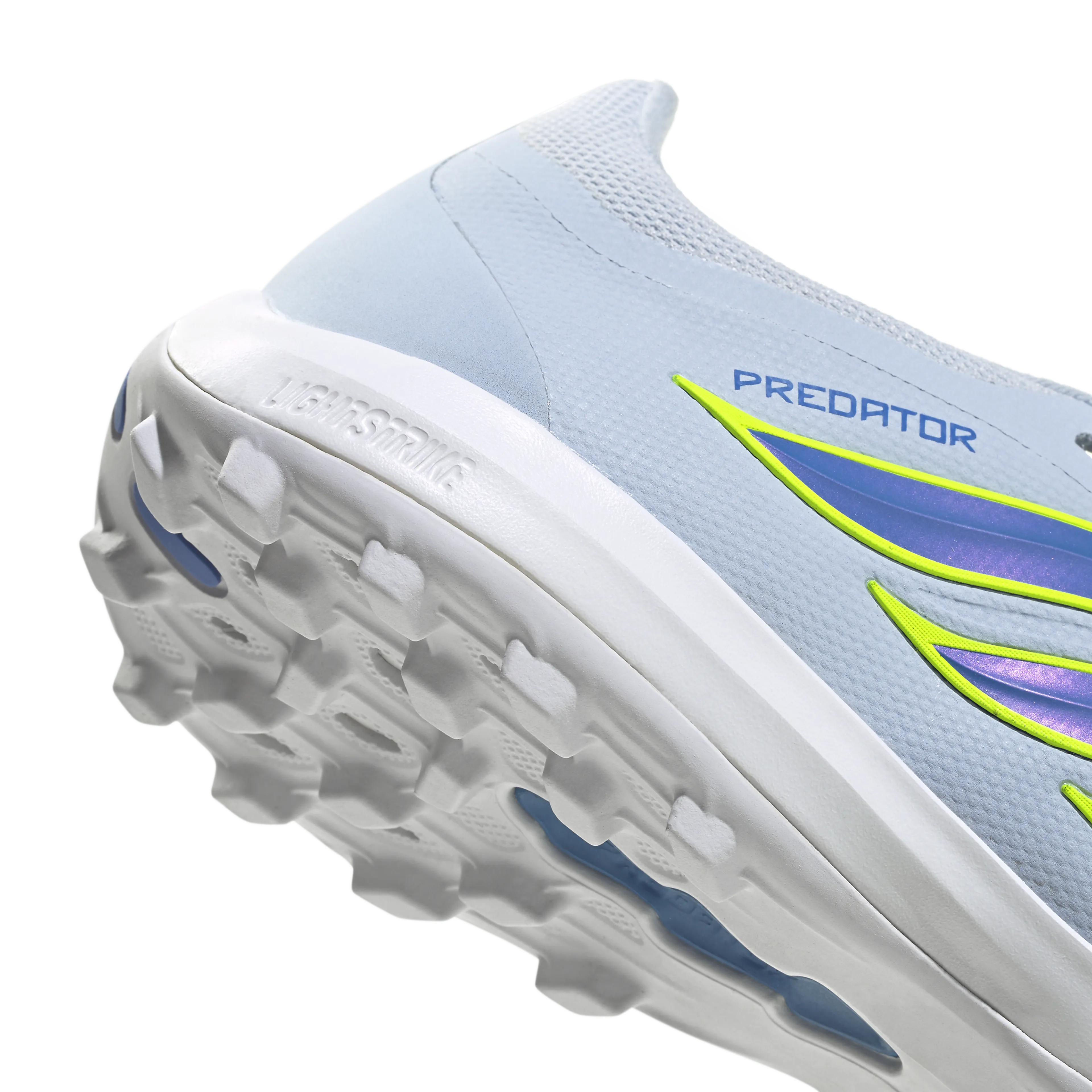 PREDATOR LEAGUE Fold-Over Tongue Turf Fotballsko Grus/Kunstgress 