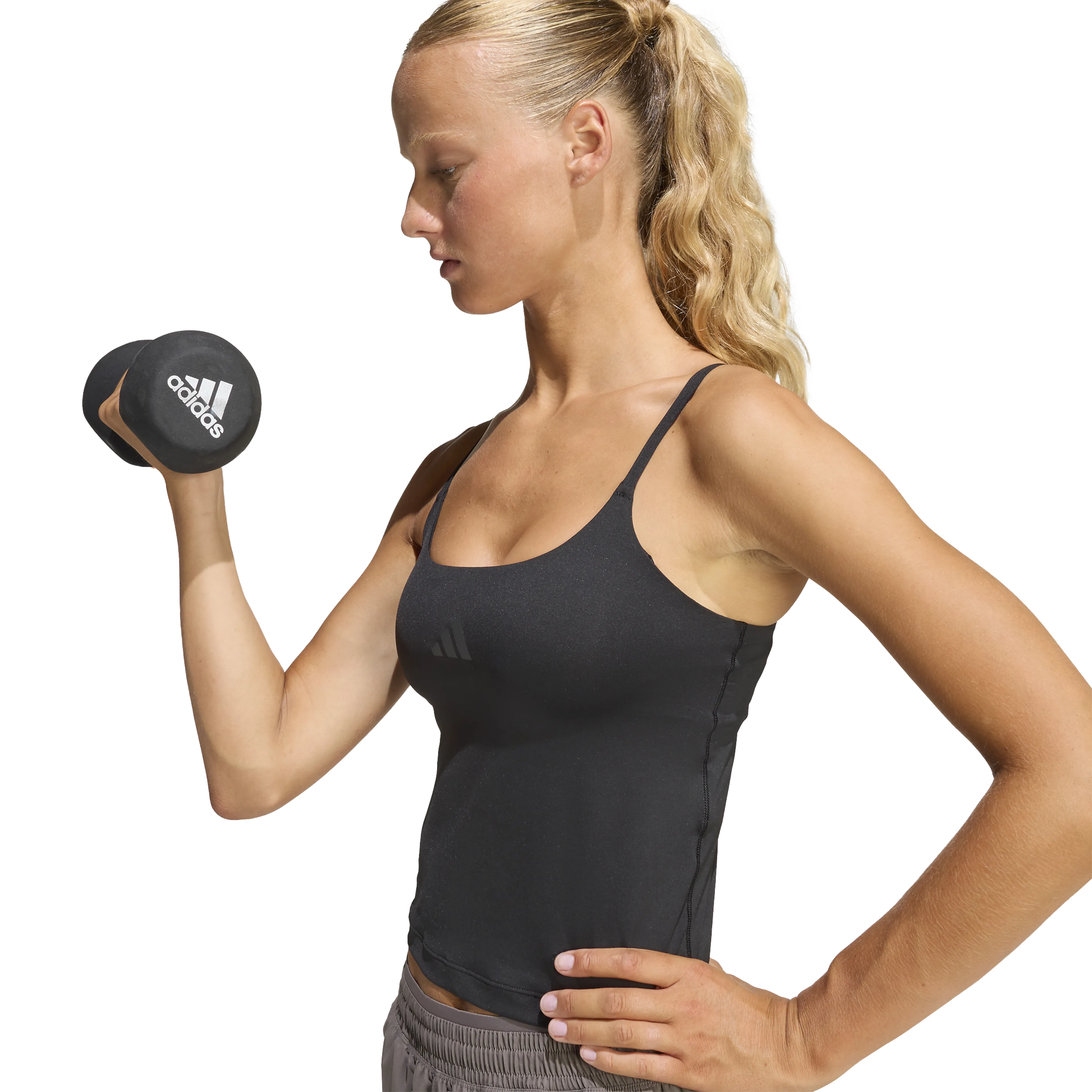 Optime Tank Top With Integrated Light-Support Bra BH Dame