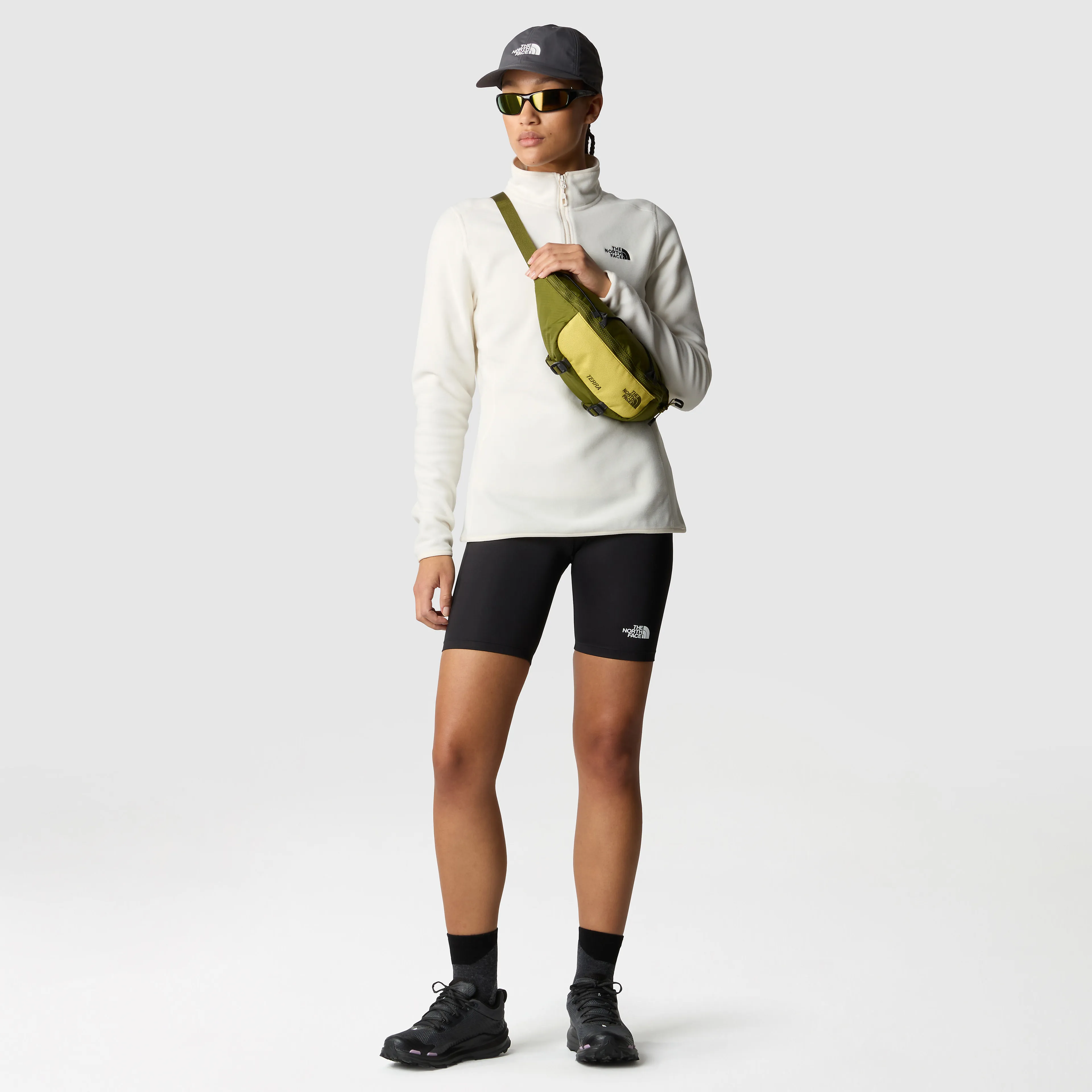100 Glacier 1/4 Zip fleecegenser dame