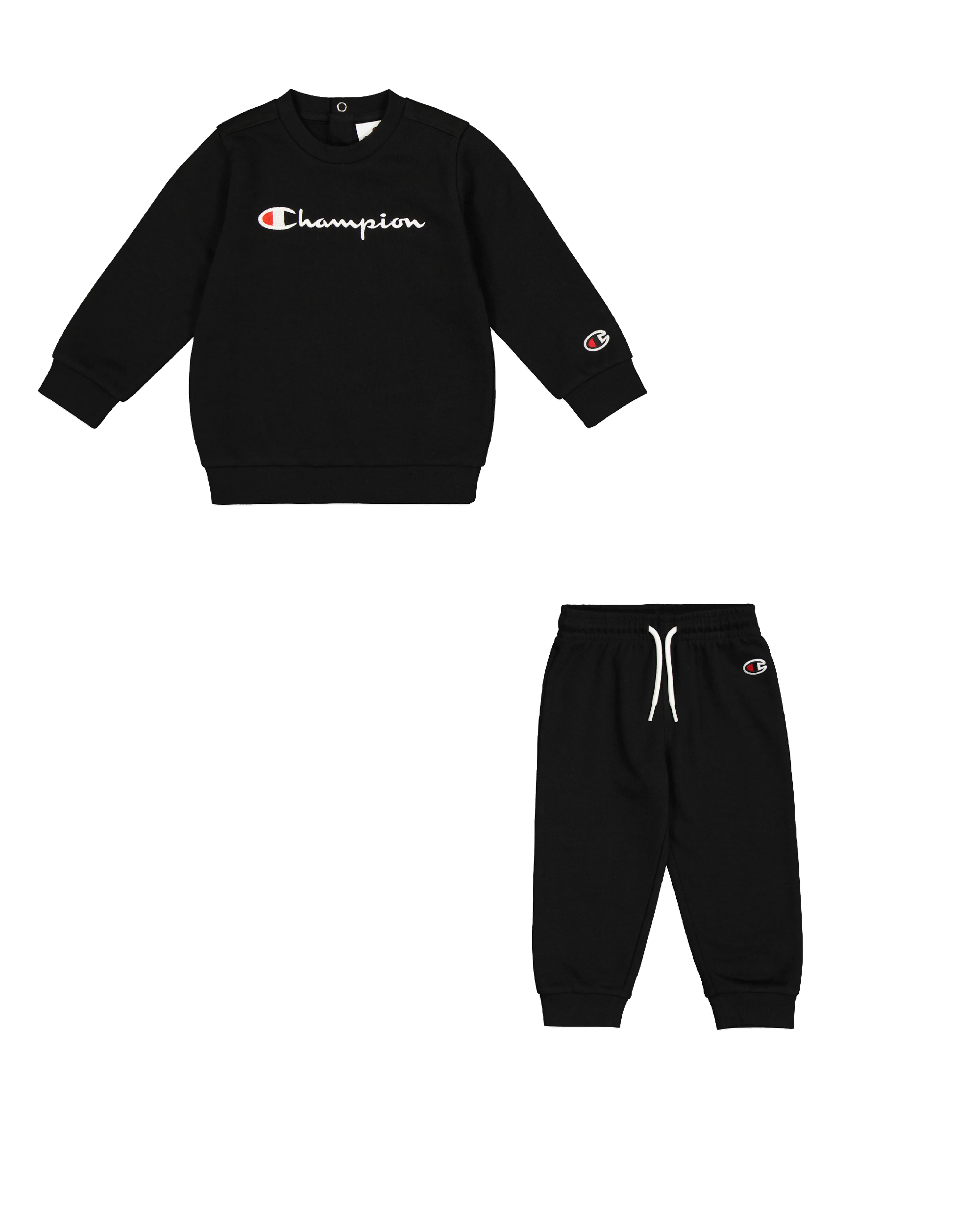 Big Logo Sweatsuits Crewneck Suit