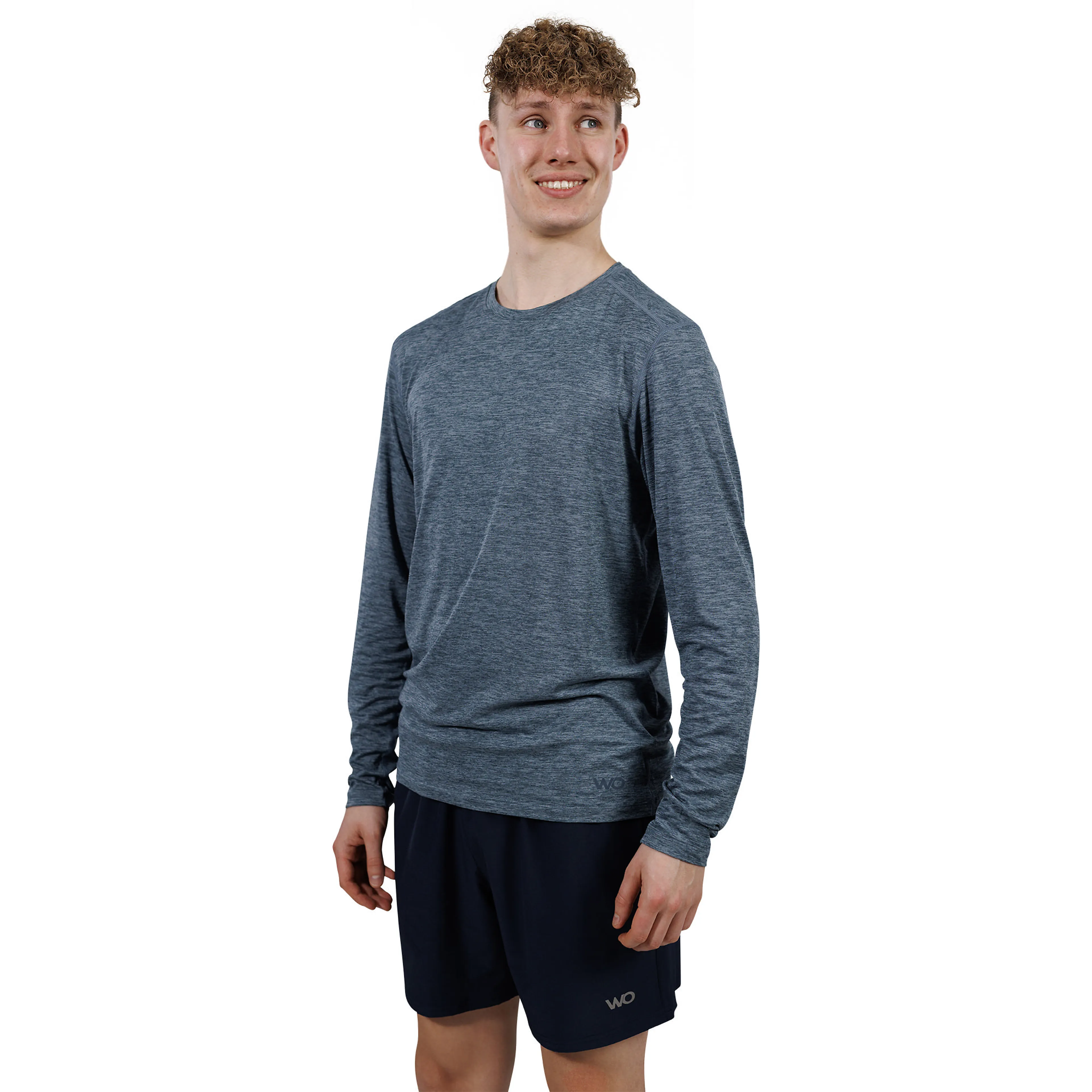 Sapporo M Melange L-S Tee