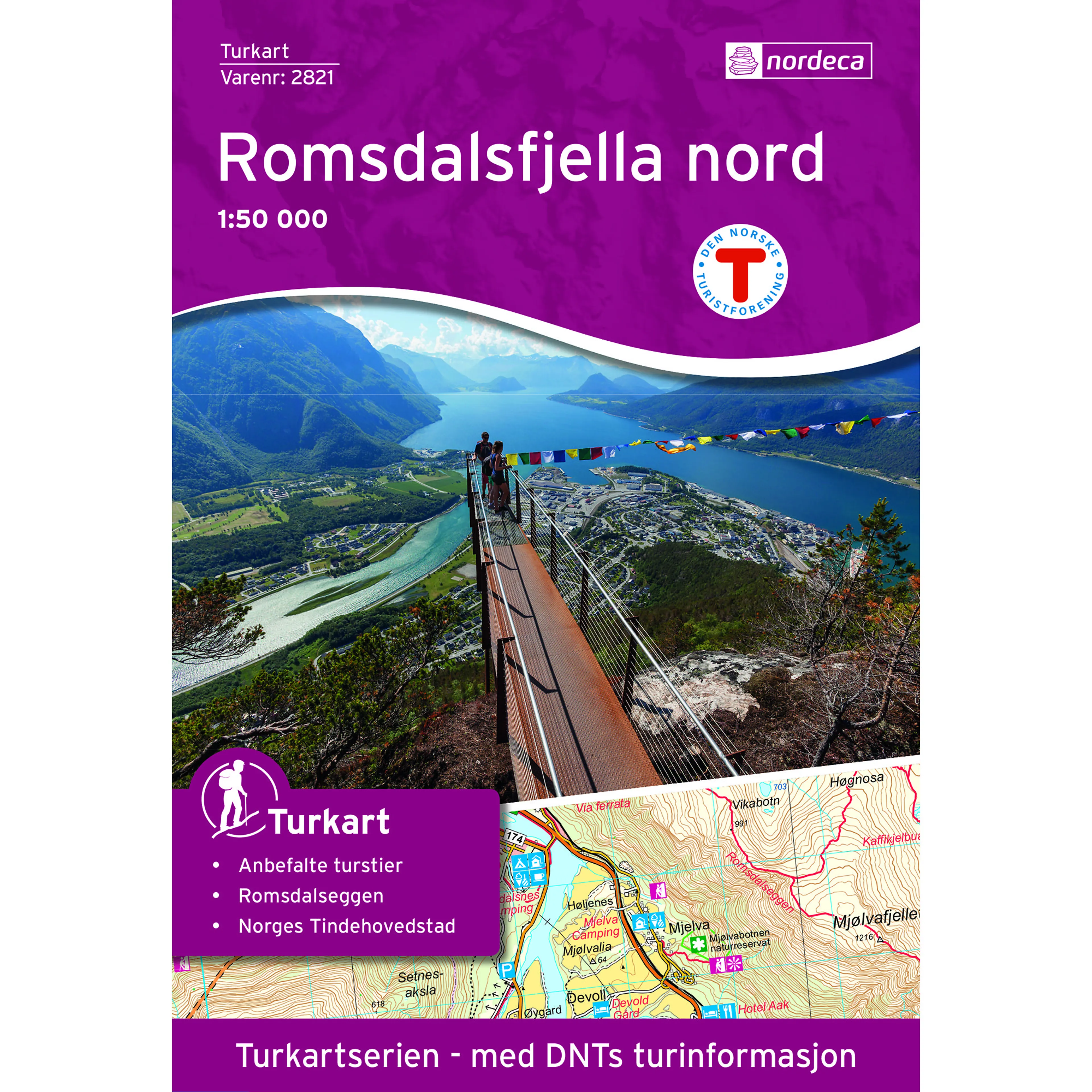 ROMSDALSFJELLA NORD 1:50 000