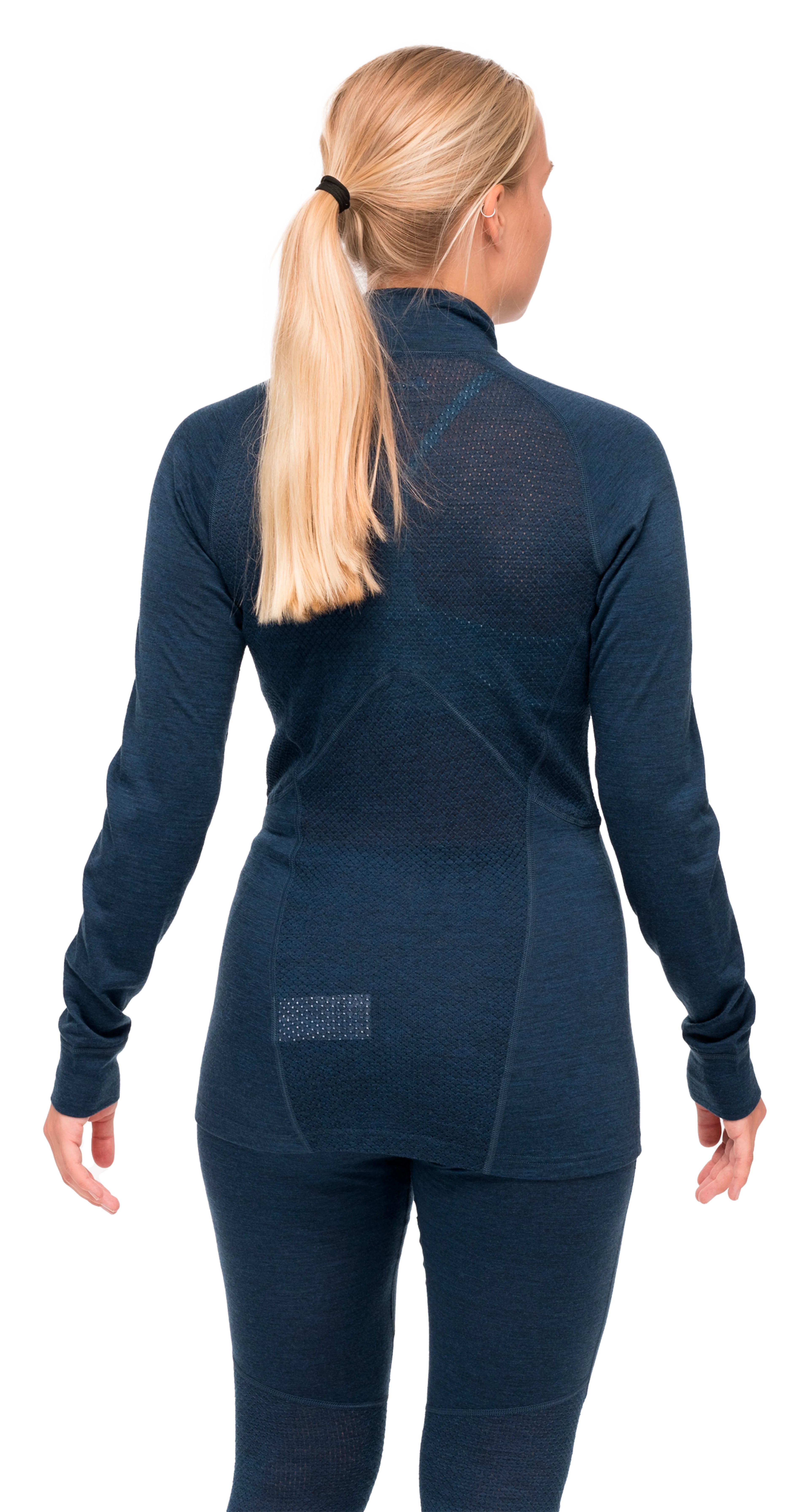 Inner:Pure Merino Half Zip Women
