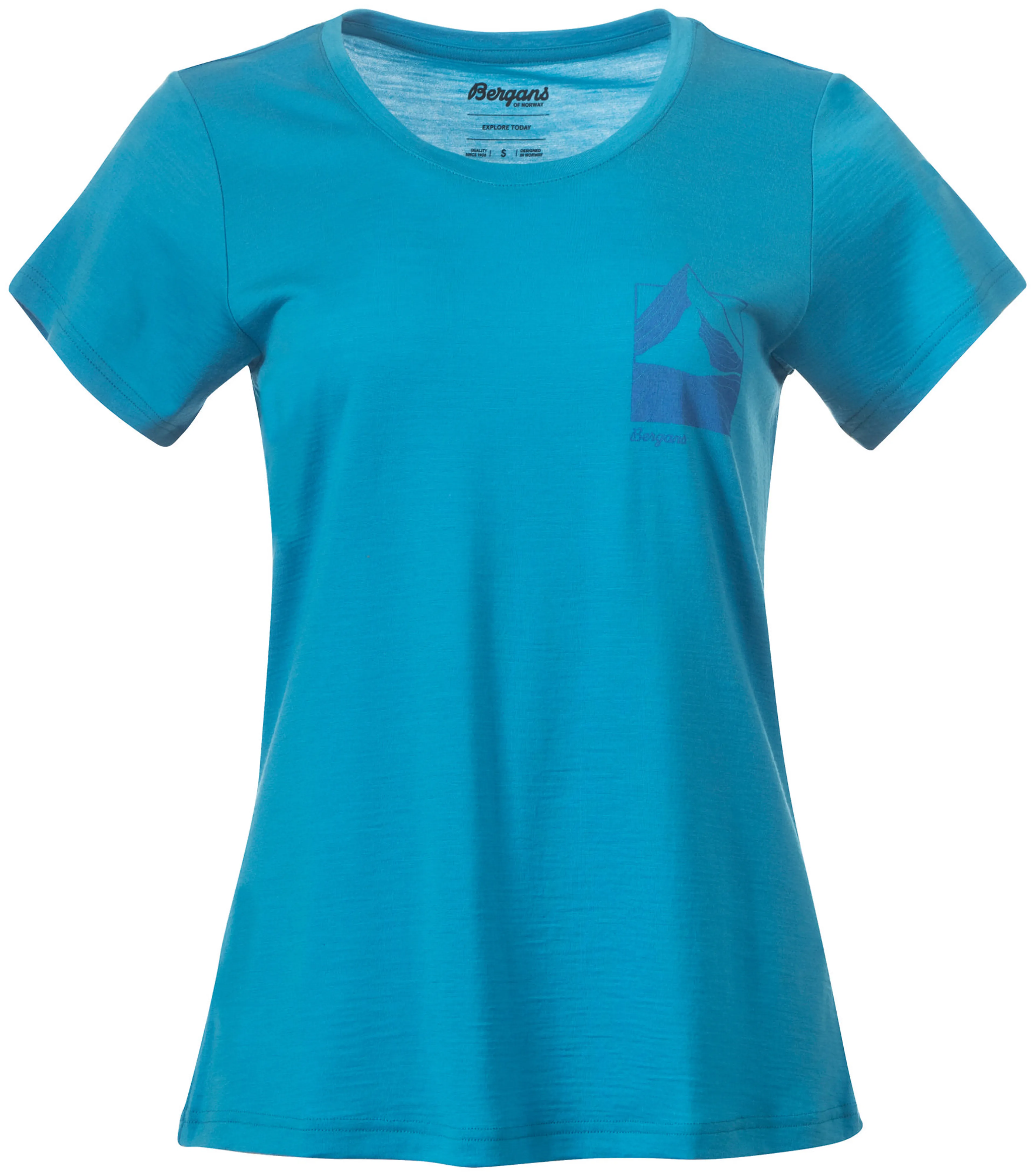 Rabot Mount Wool Tee Women Rabot Mount Wool Tee Women