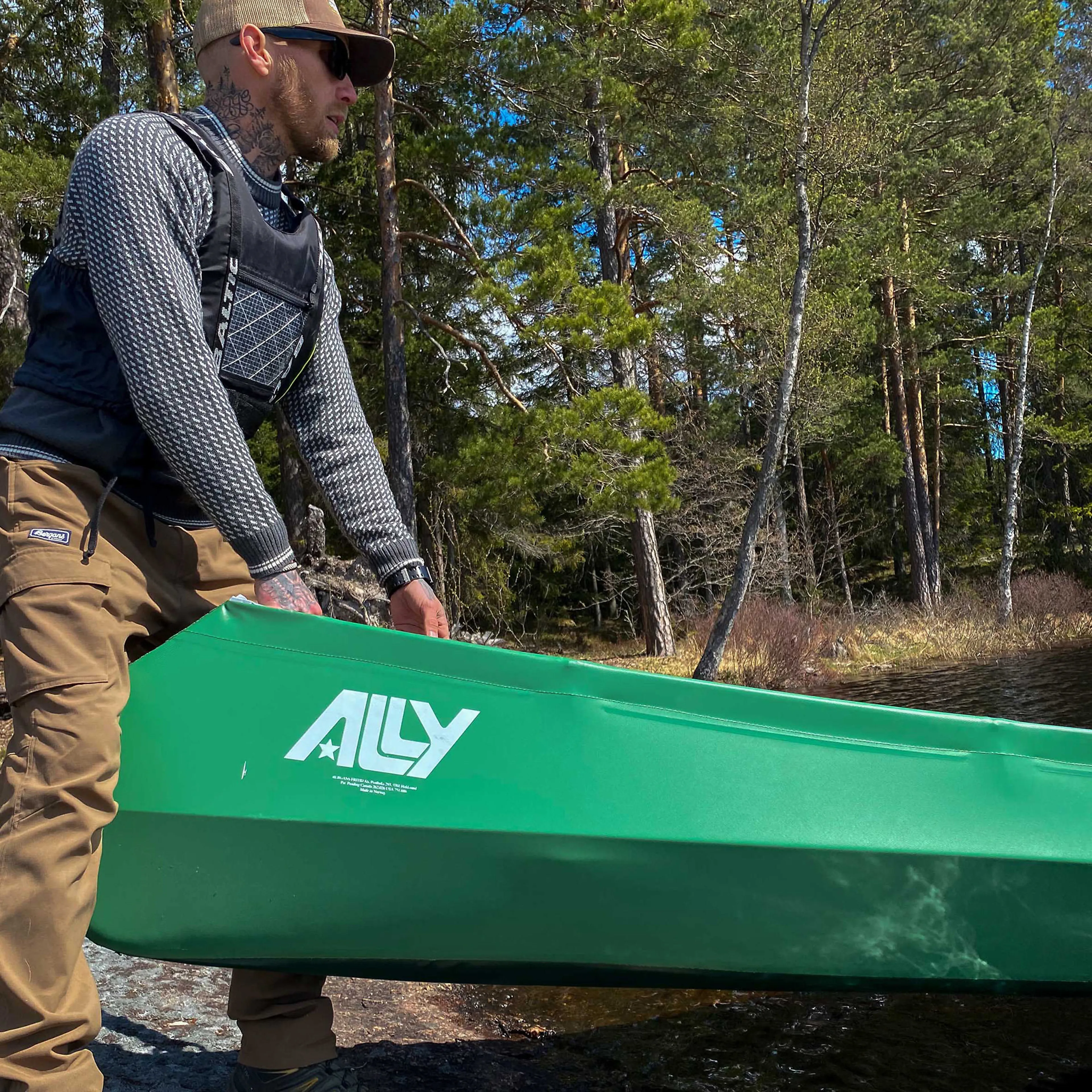 Ally Folding Canoe 16,5'