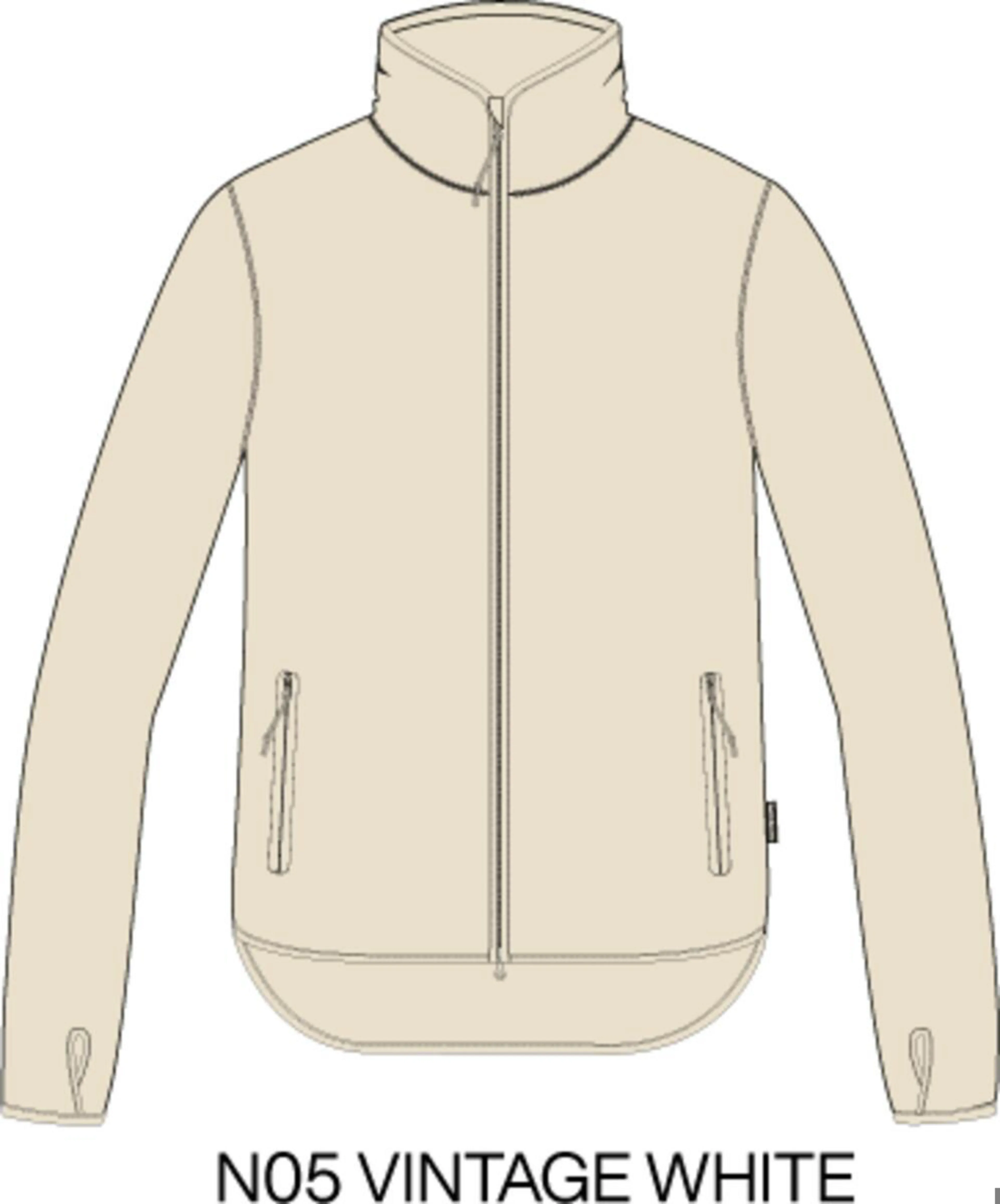 W Pile Zip Jacket