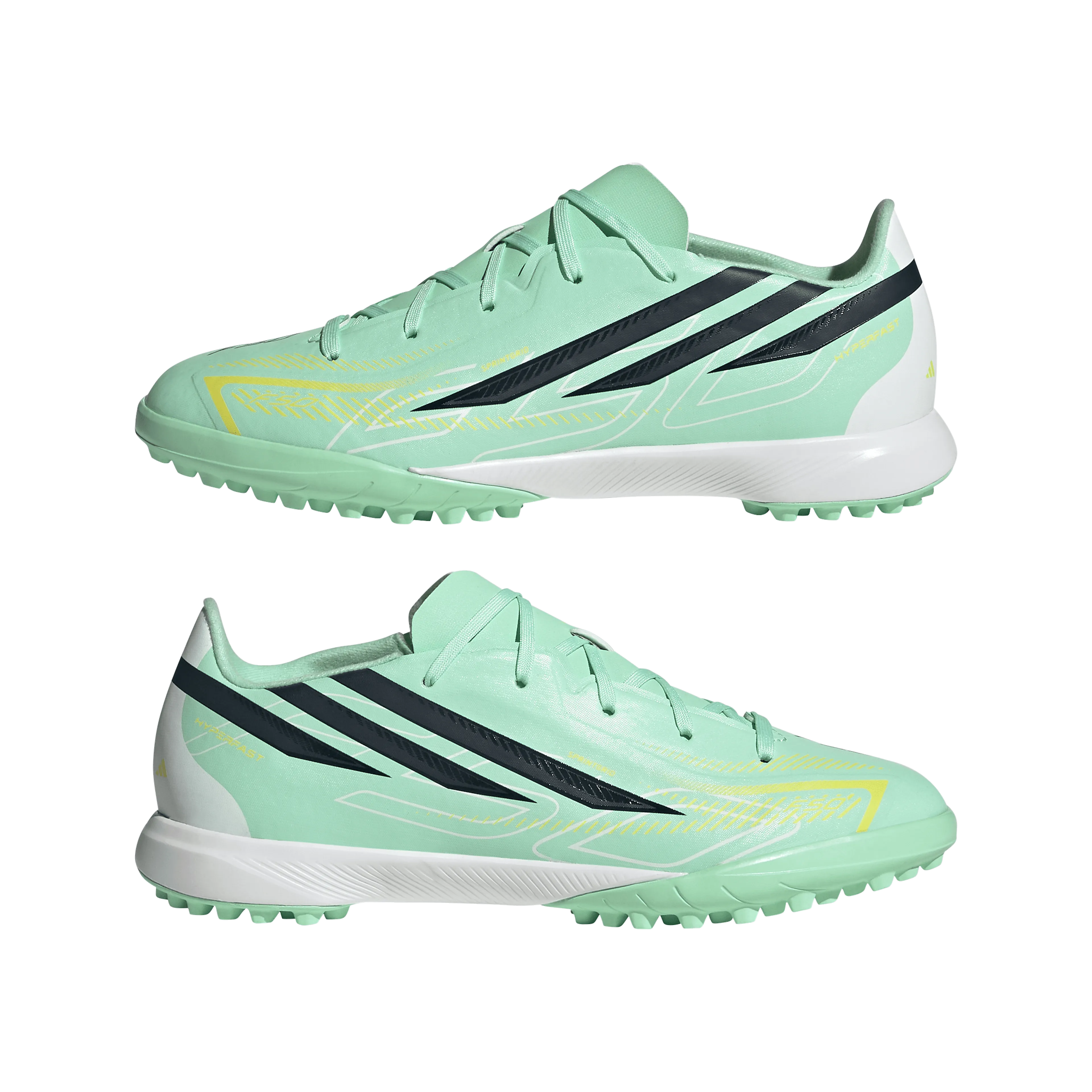 F50 HYPERFAST LEAGUE Turf Fotballsko Grus/Kunstgress Barn
