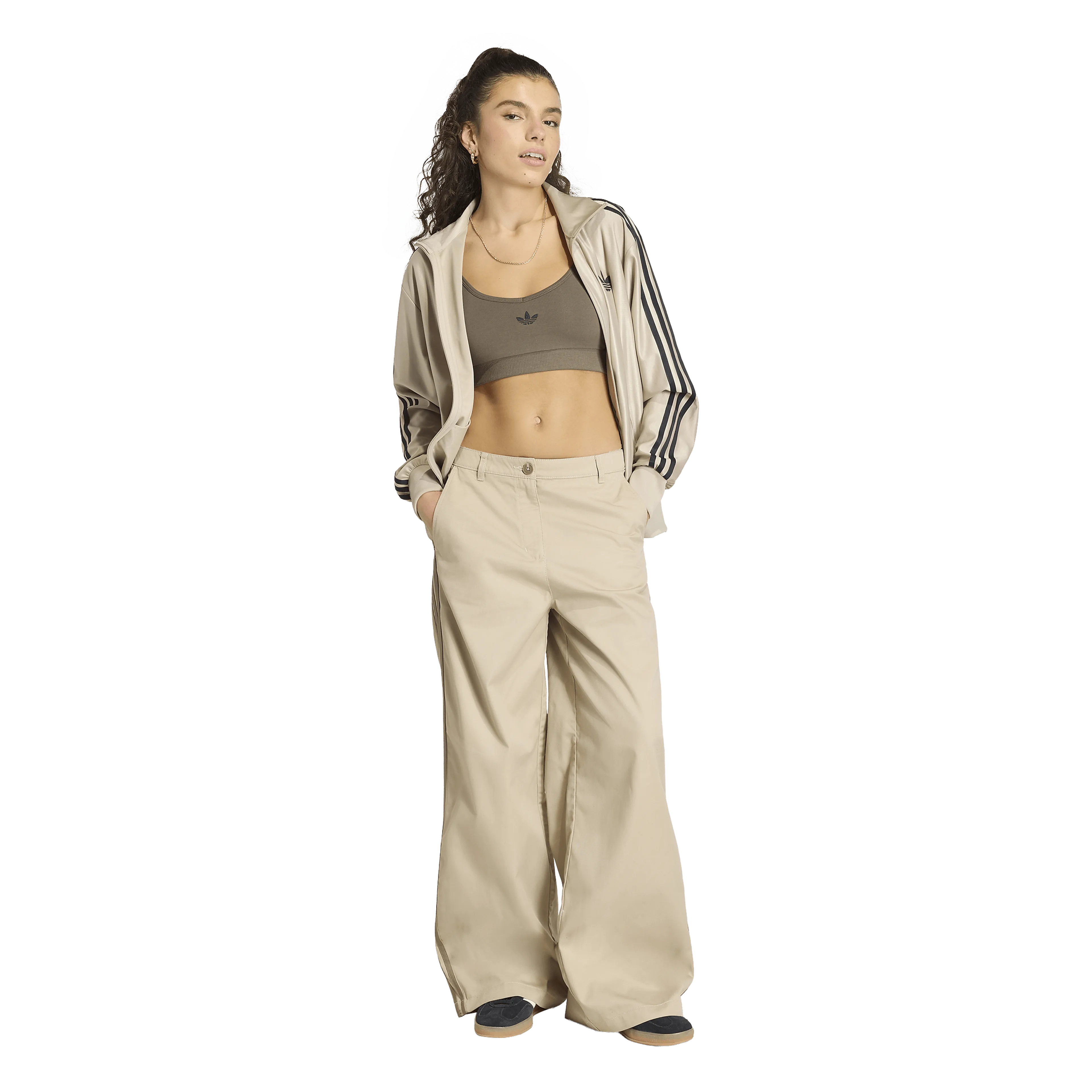 METALLIC FIREBIRD LOOSE TRACK TOP Dame