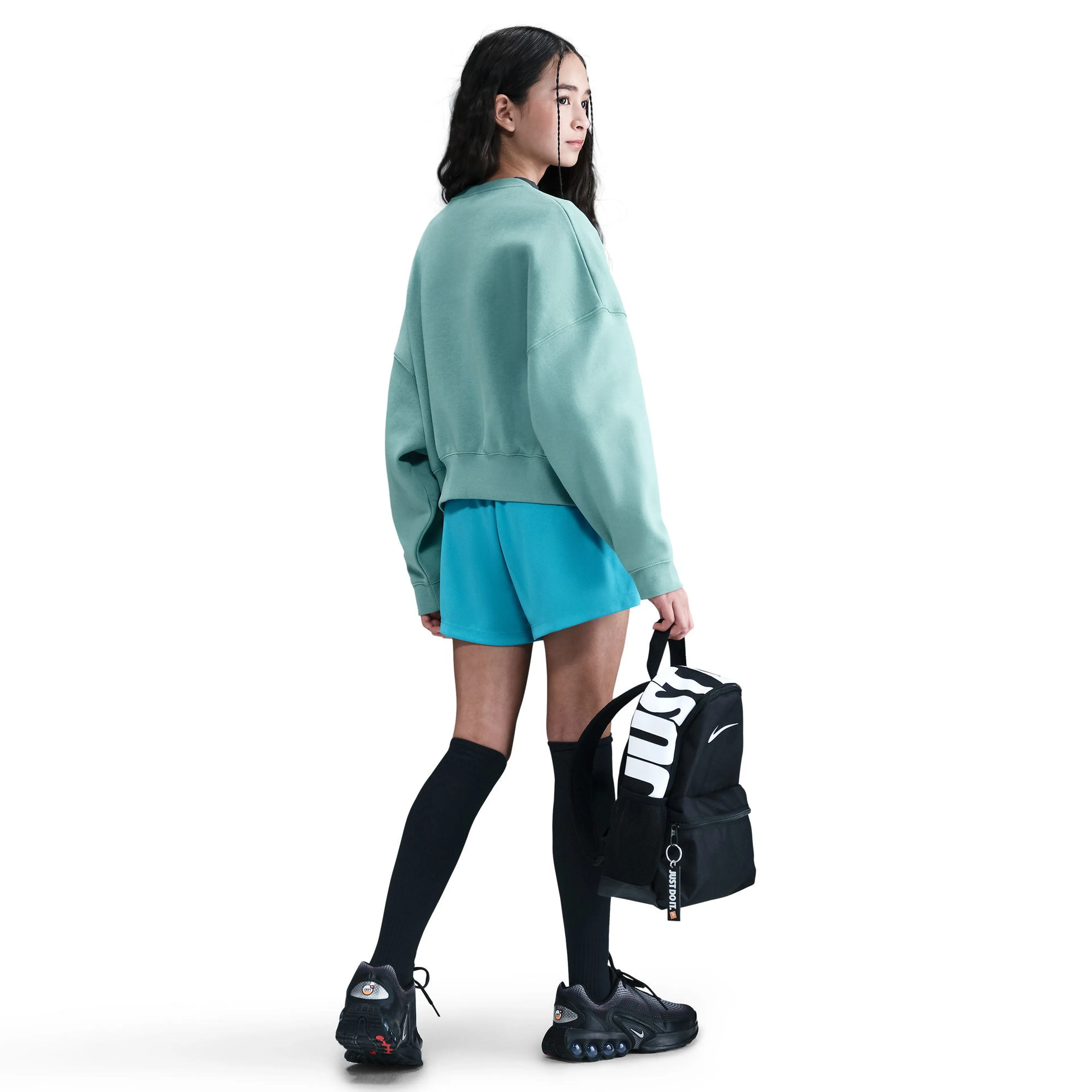 Big Kids' (Girls') Cropped Fleece Sweatshirt