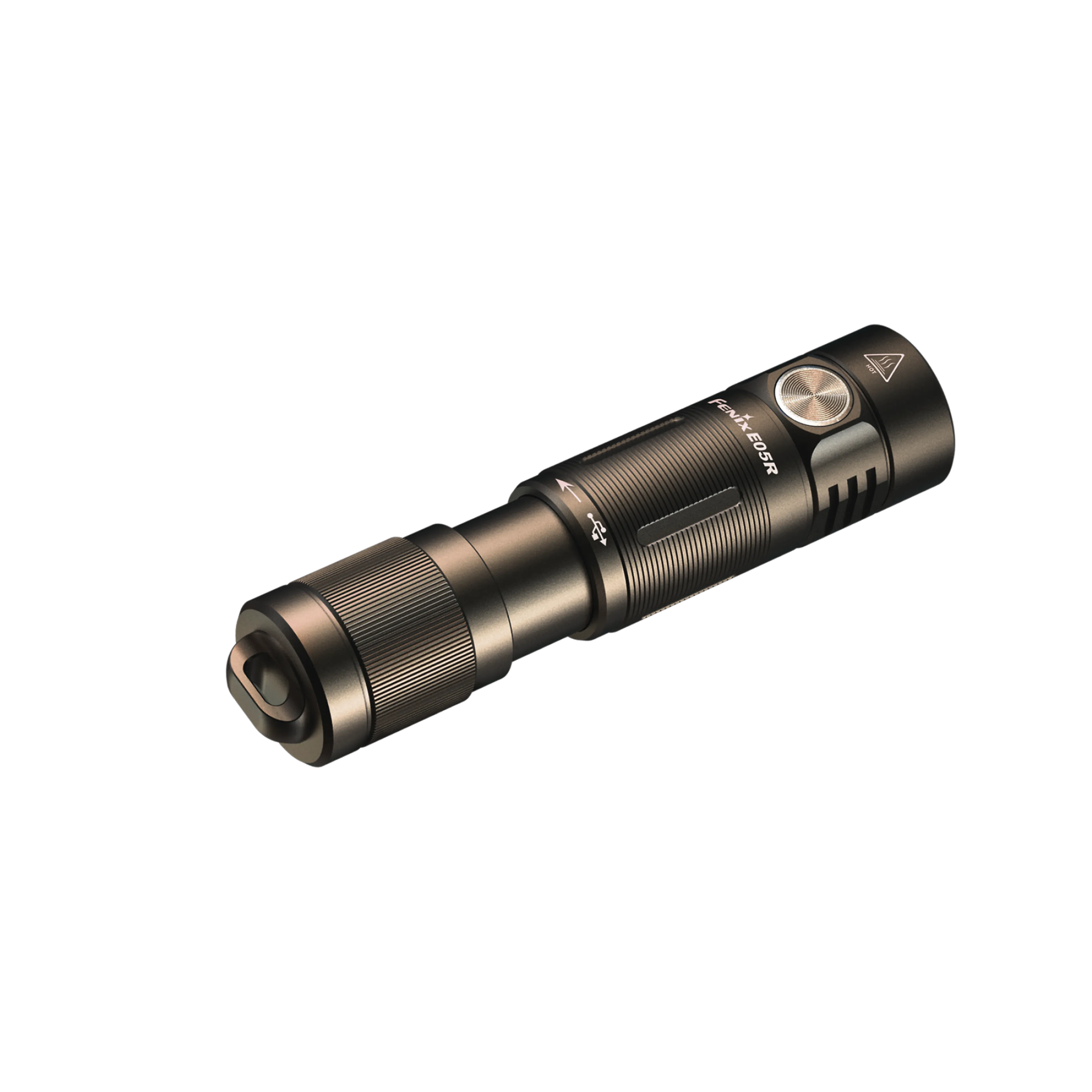 FENIX E05R LED LYKT 400 LUMEN DESERT BROWN FENIX E05R LED LYKT 400 LUMEN DESERT BROWN