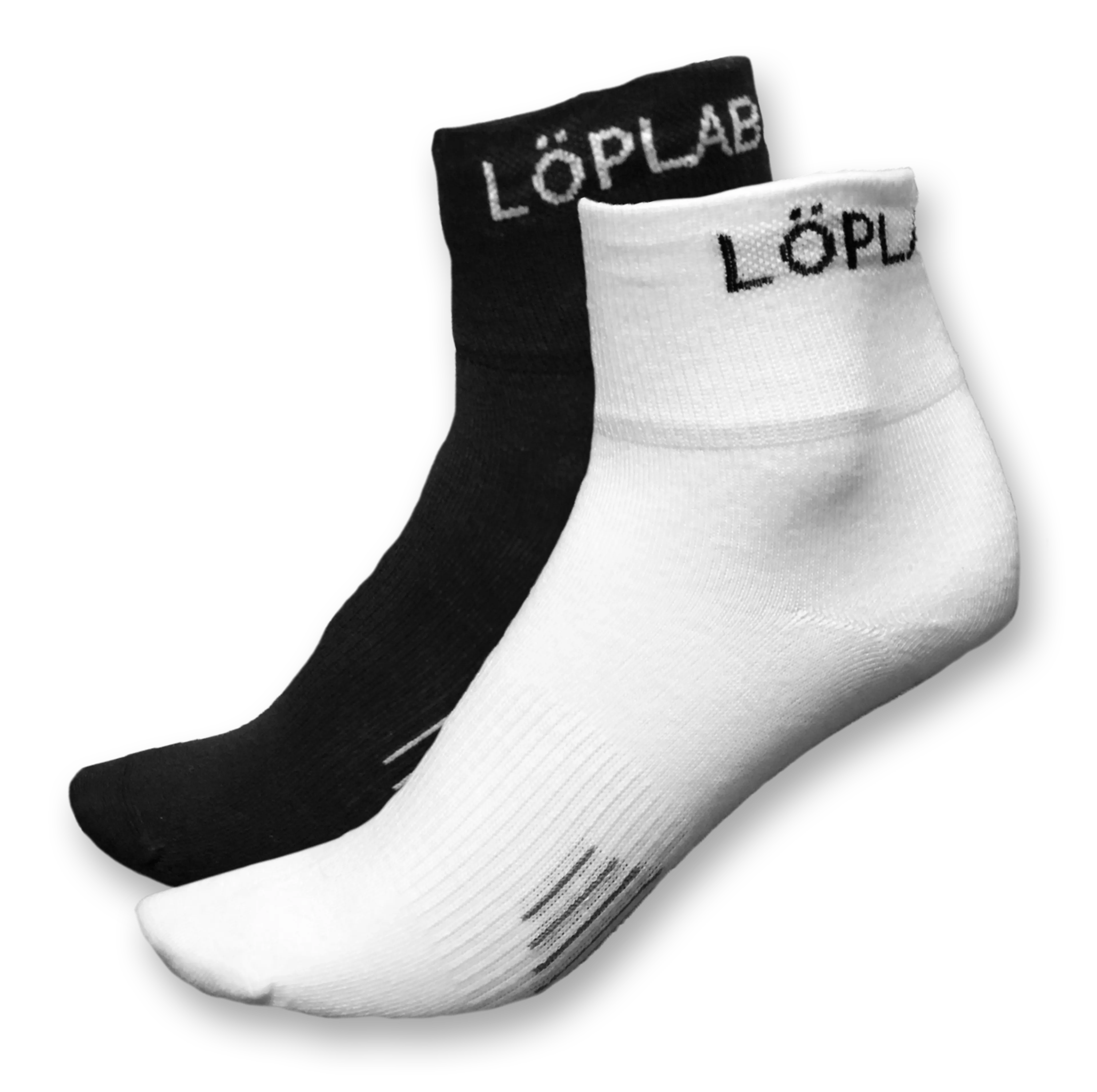 Ultra Thin Quarter Sock svart