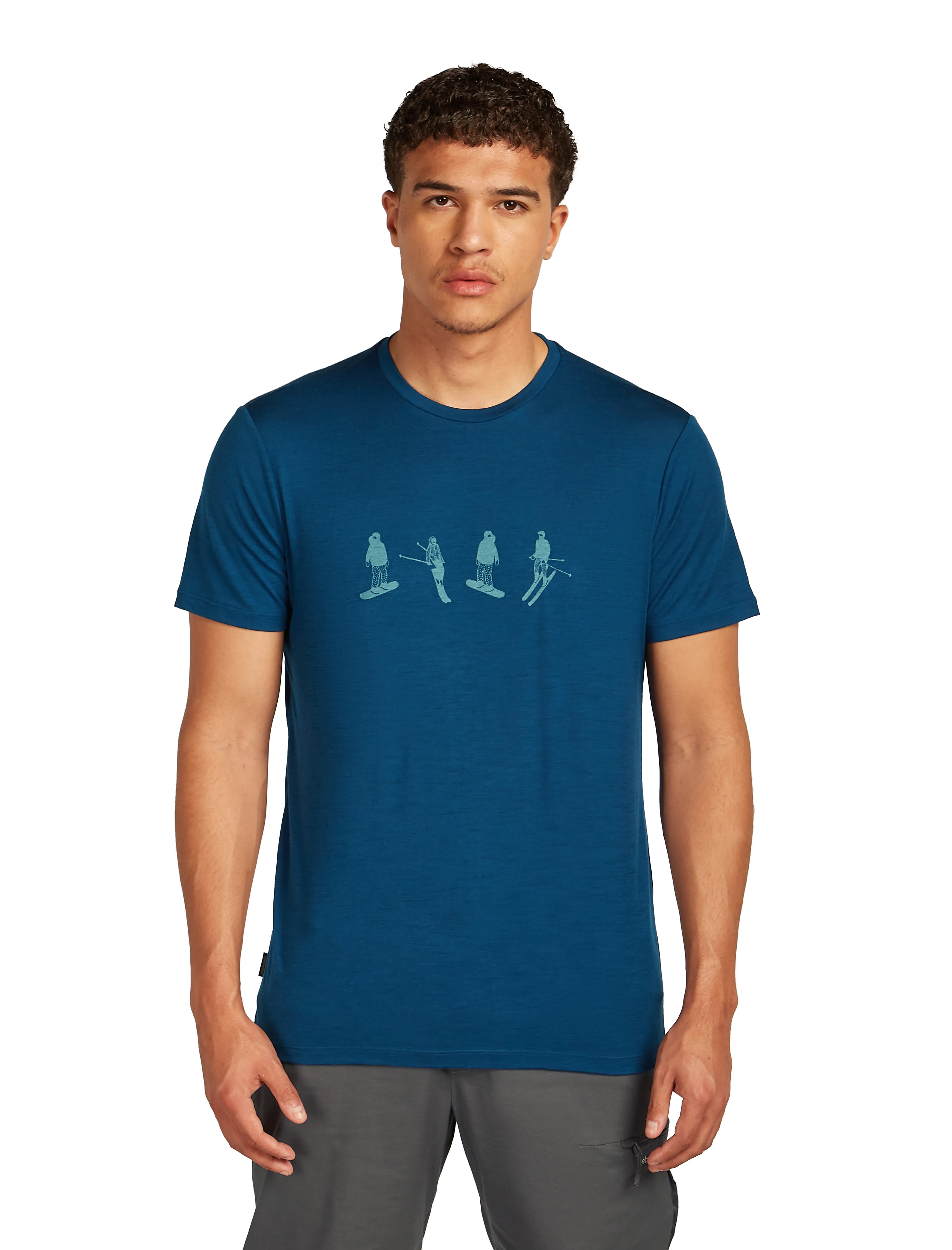 Men Merino 150 Tech Lite SS Tee Snow Day