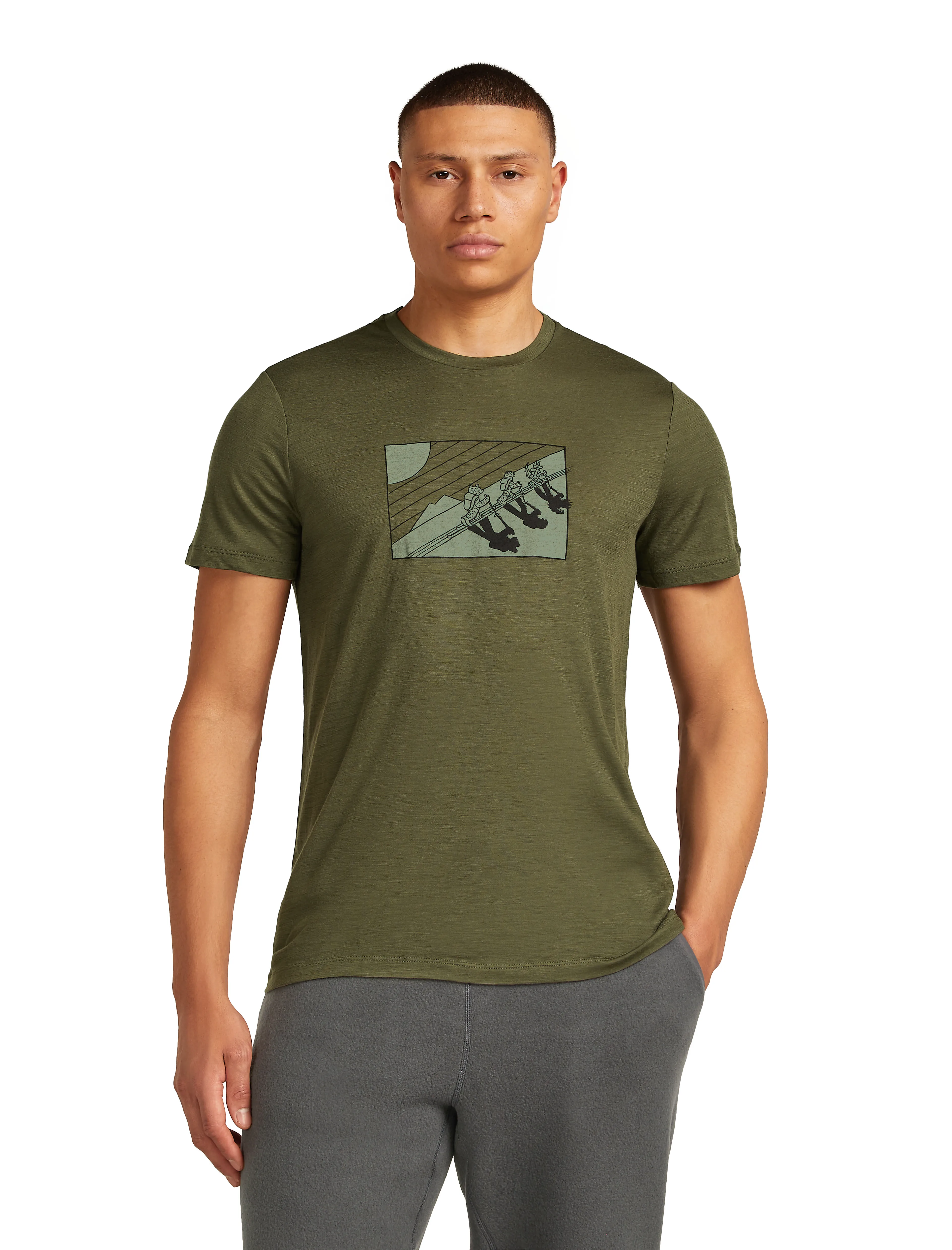 Men Merino 150 Tech Lite SS Tee In The Wild
