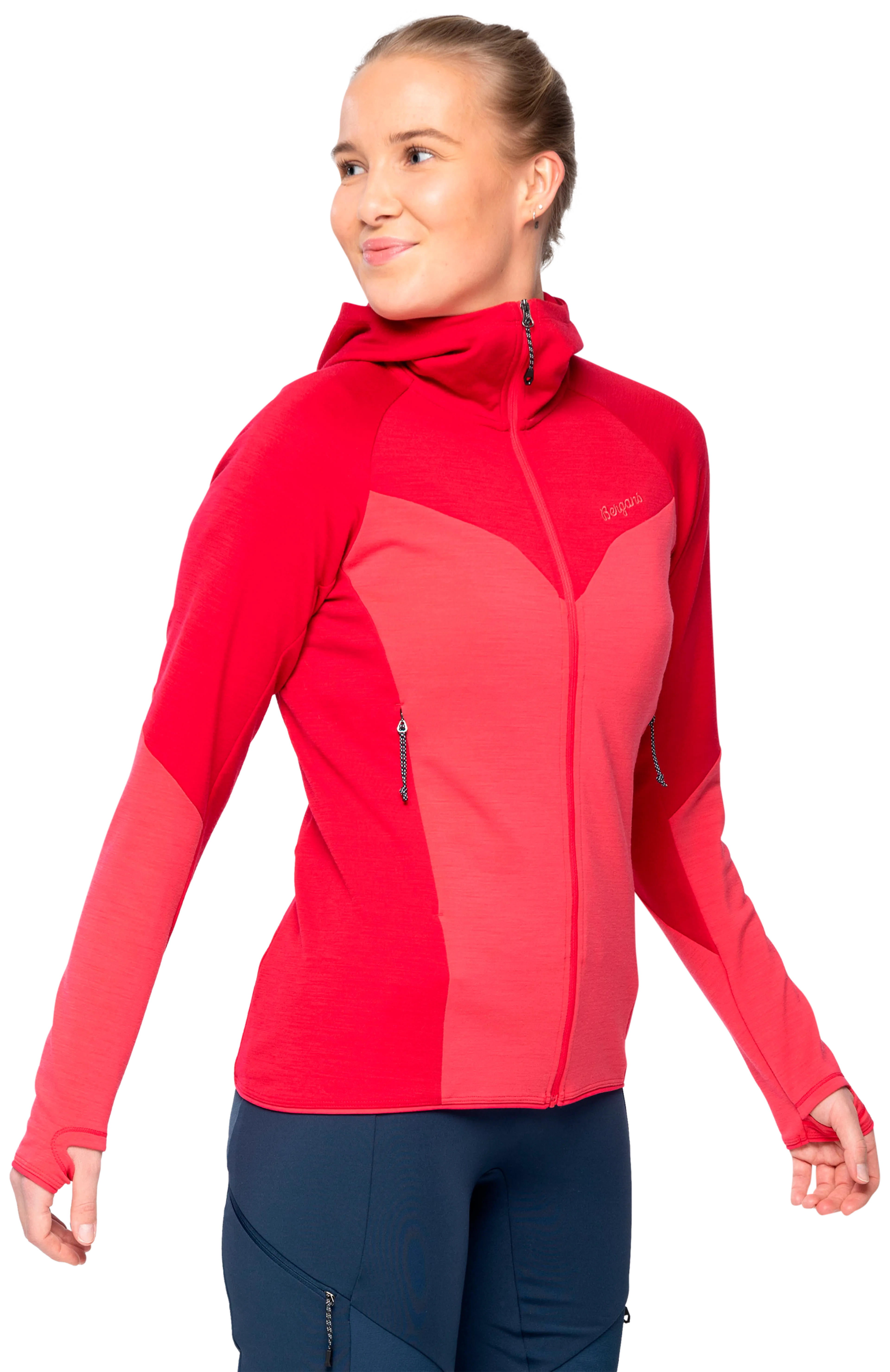 Tind Merino Hood Jacket Women