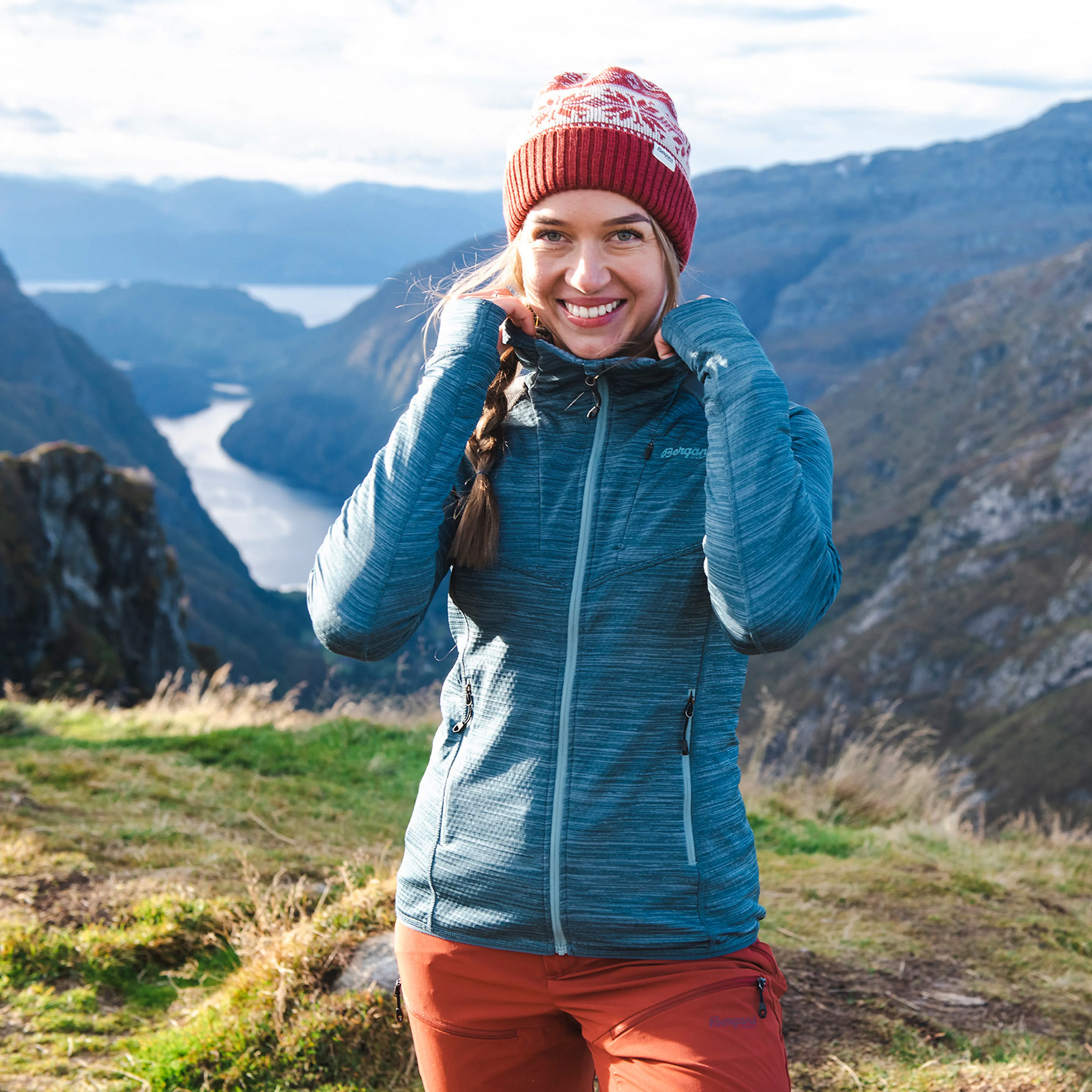 Rabot Active Mid Hood jakke dame Rabot Active Mid Hood jakke dame