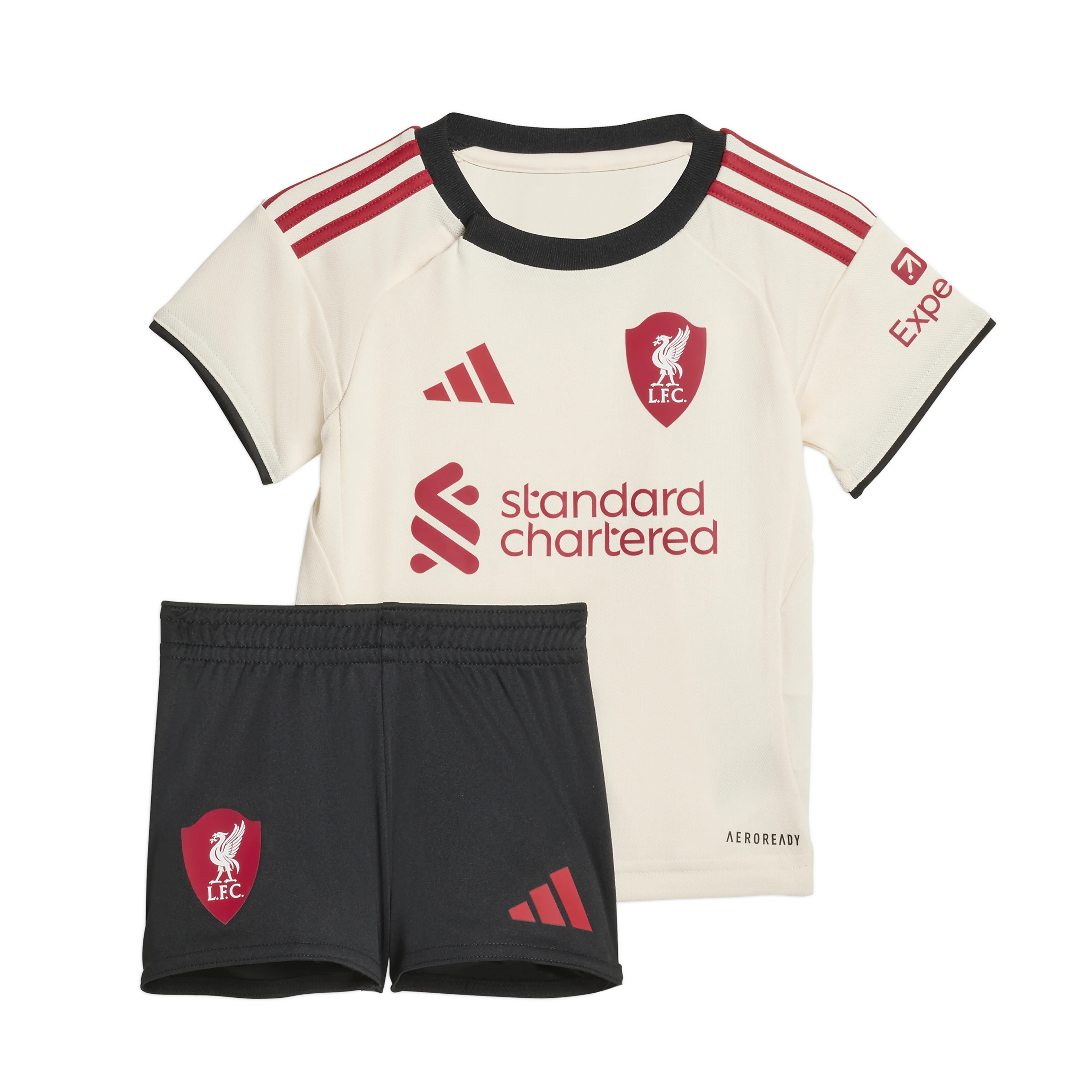 Liverpool FC 25/26 Bortedrakt Baby Sett Liverpool FC 25/26 Bortedrakt Baby Sett