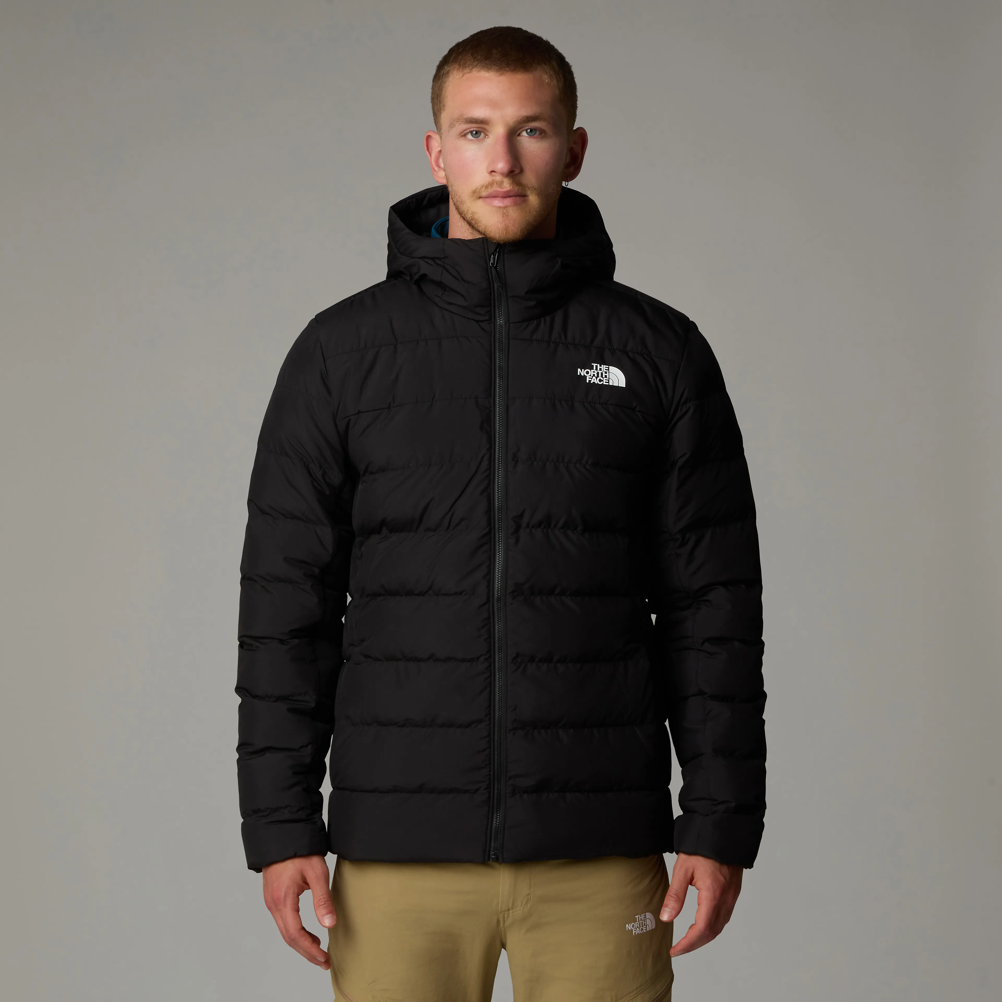 Aconcagua III Hooded dunjakke herre