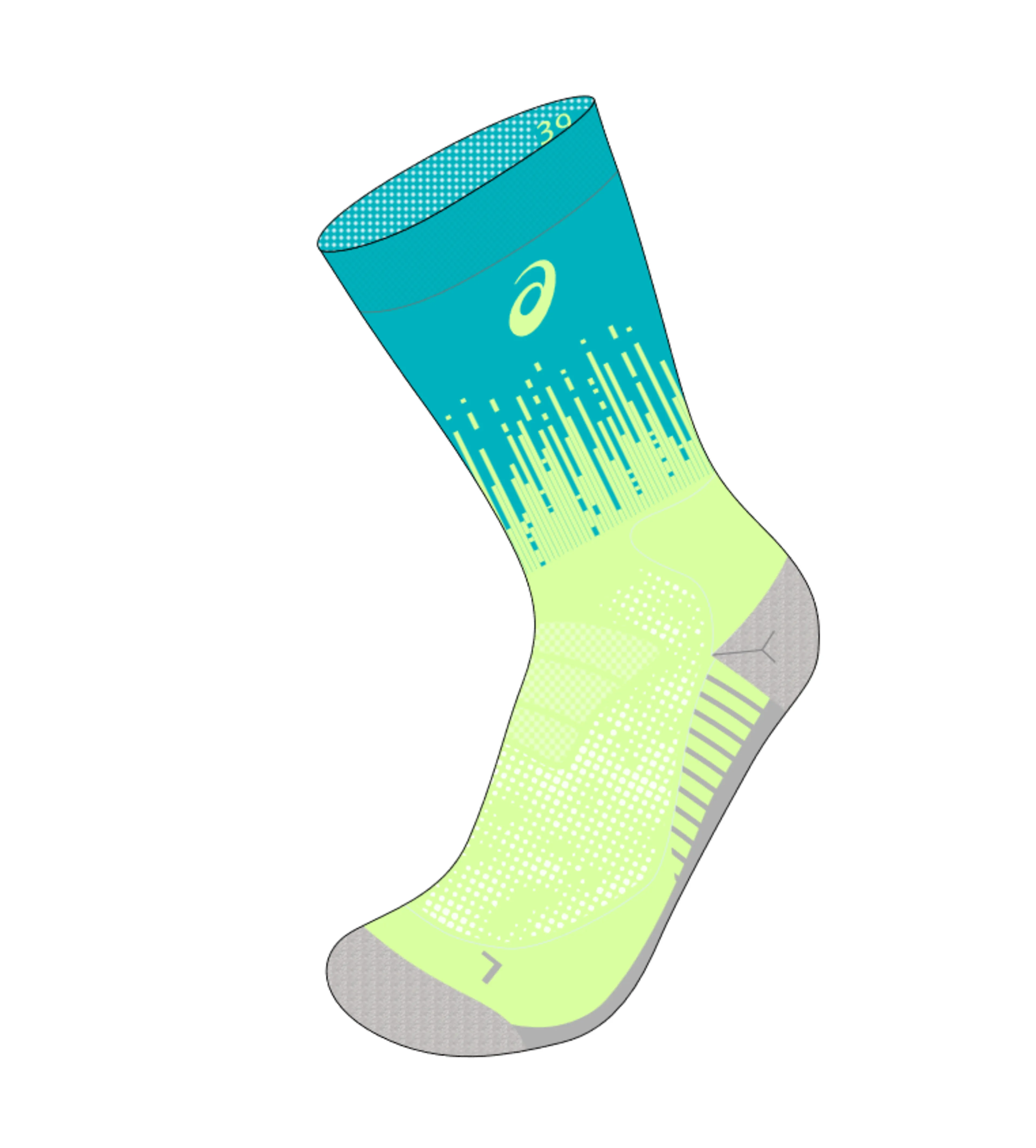 PERFORMANCE RUN SOCK CREW