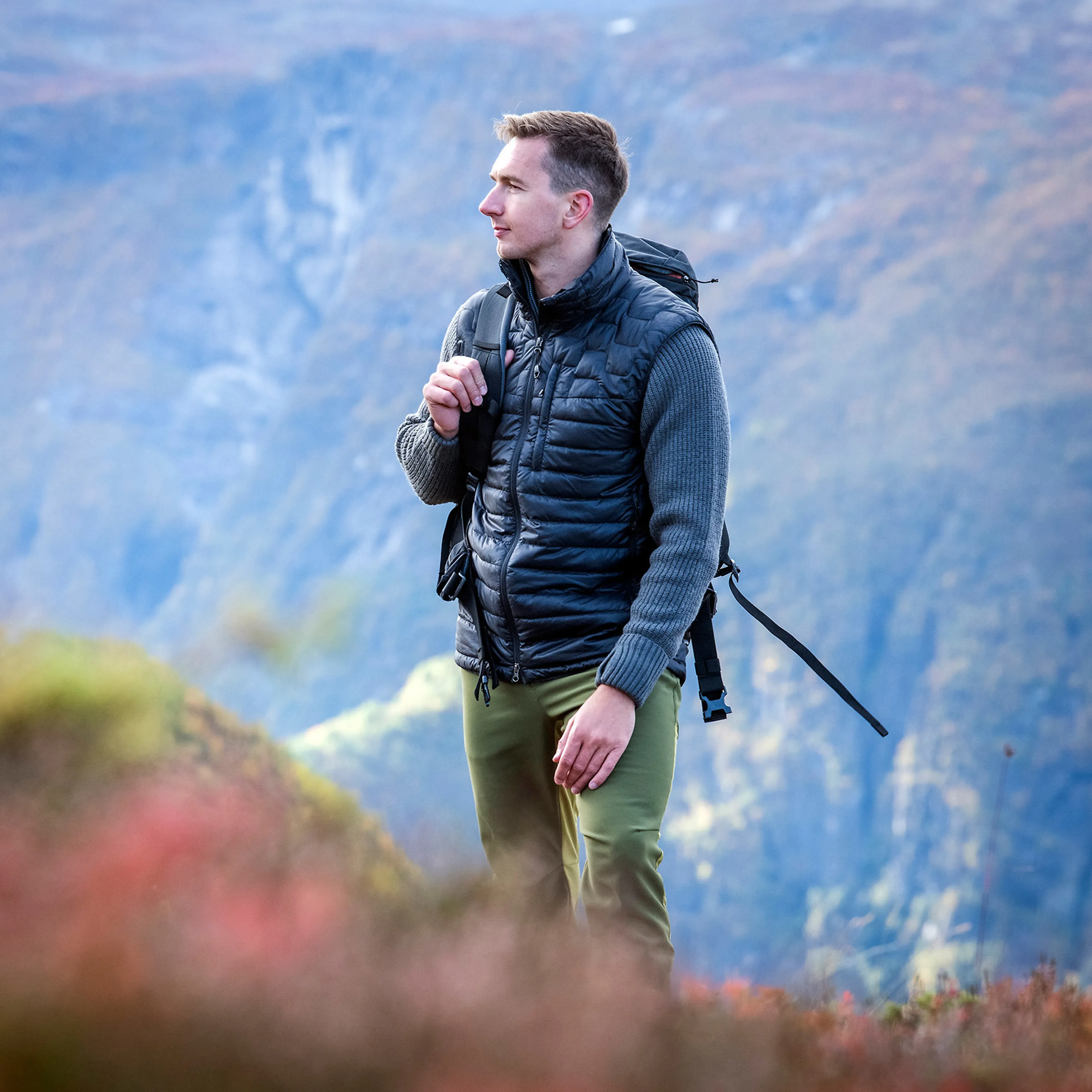 Magma Light Down Vest Men