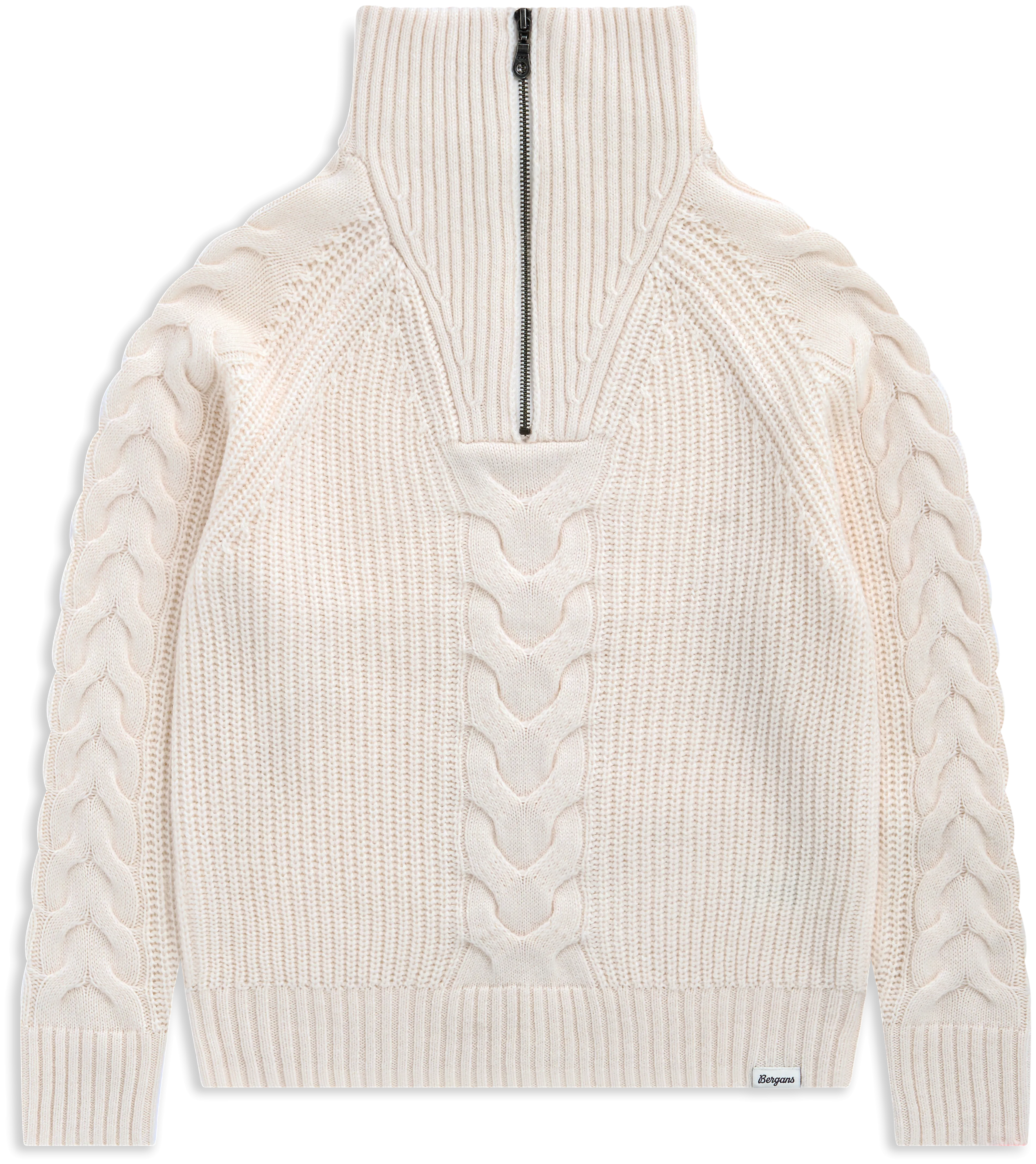 Milde Knitted Wool Half Zip Women
