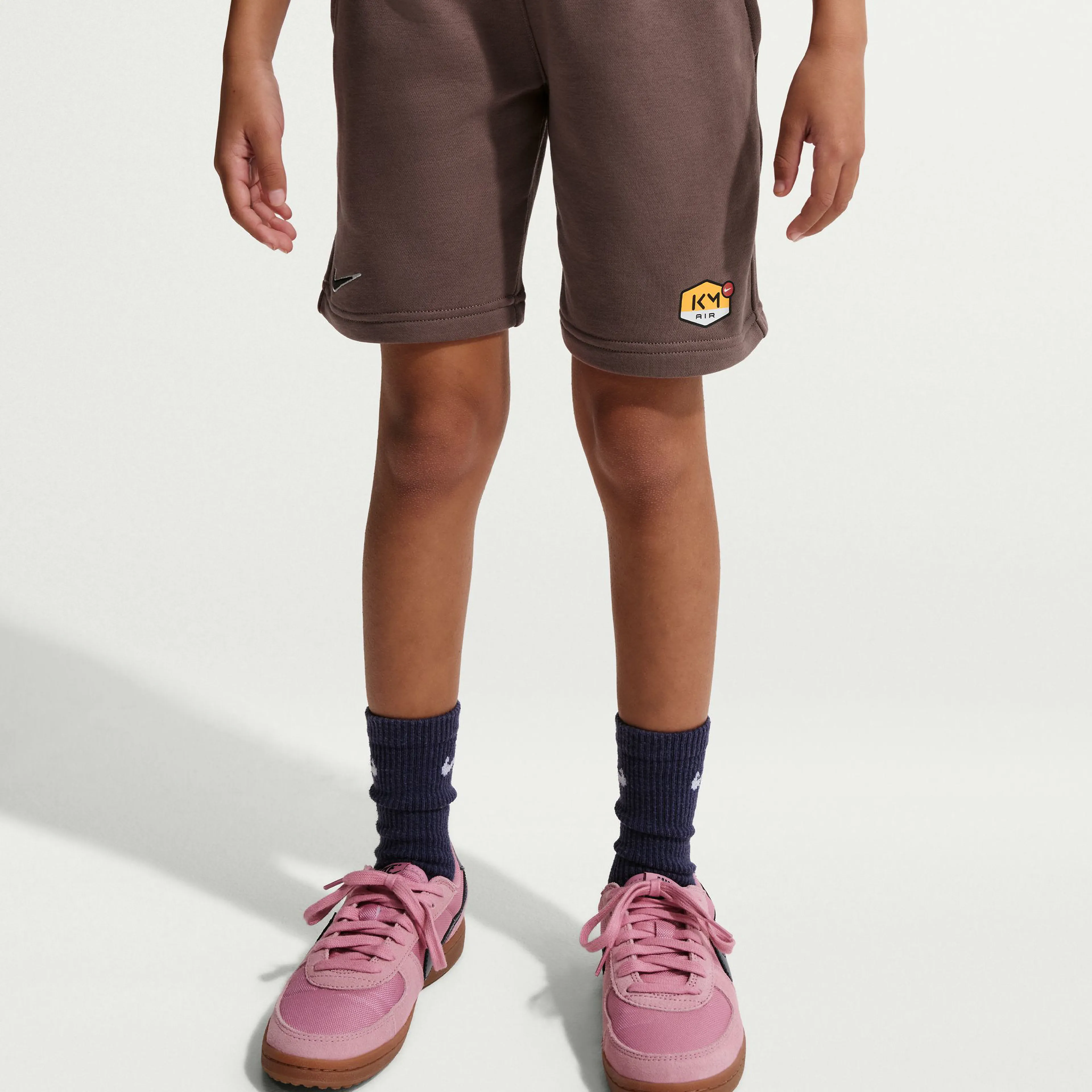 Kylian Mbappe Kylian Mbappé Club Fleece Big Kids' Soccer Shorts