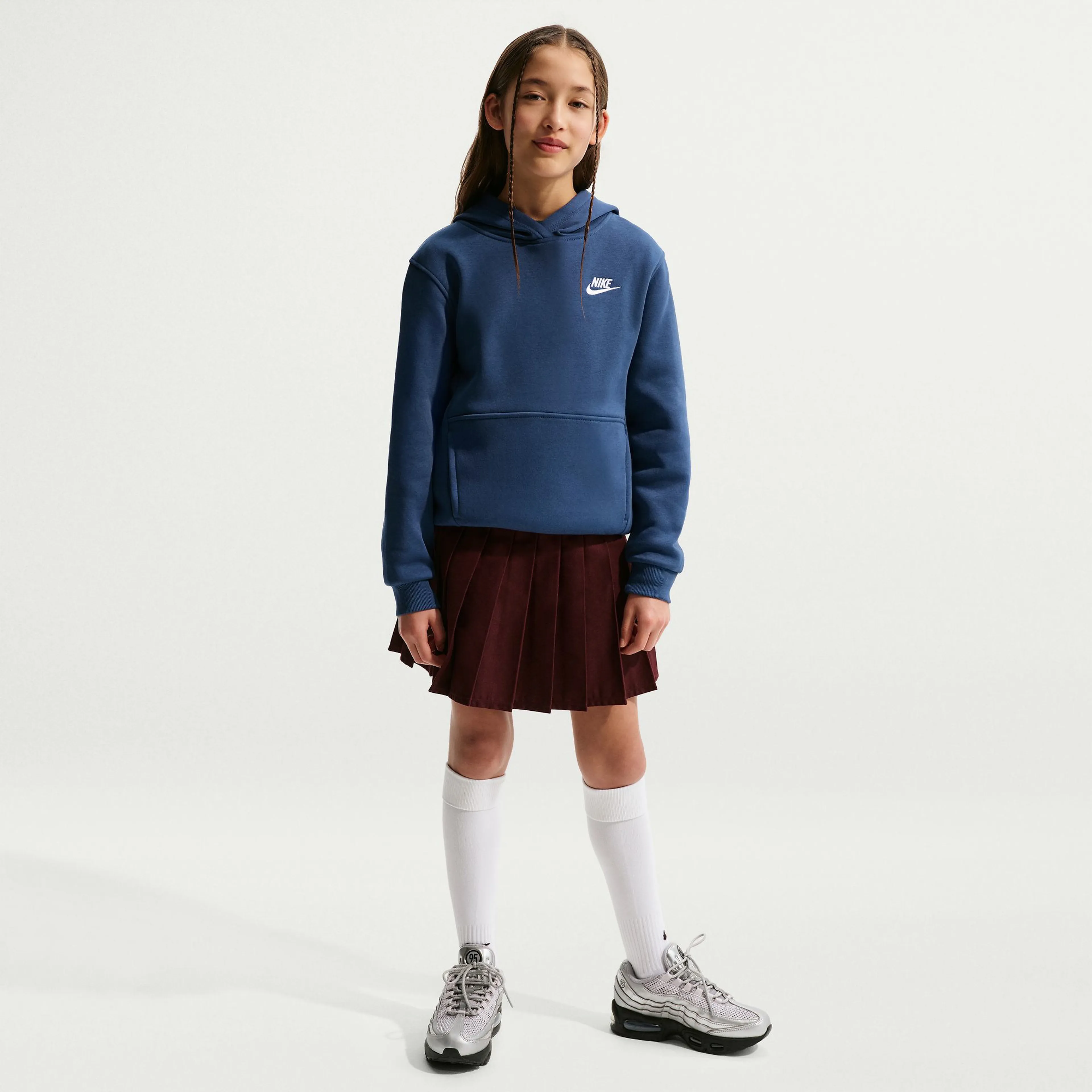 Sportswear Club Fleece Big Kids' Pullover Hoodie