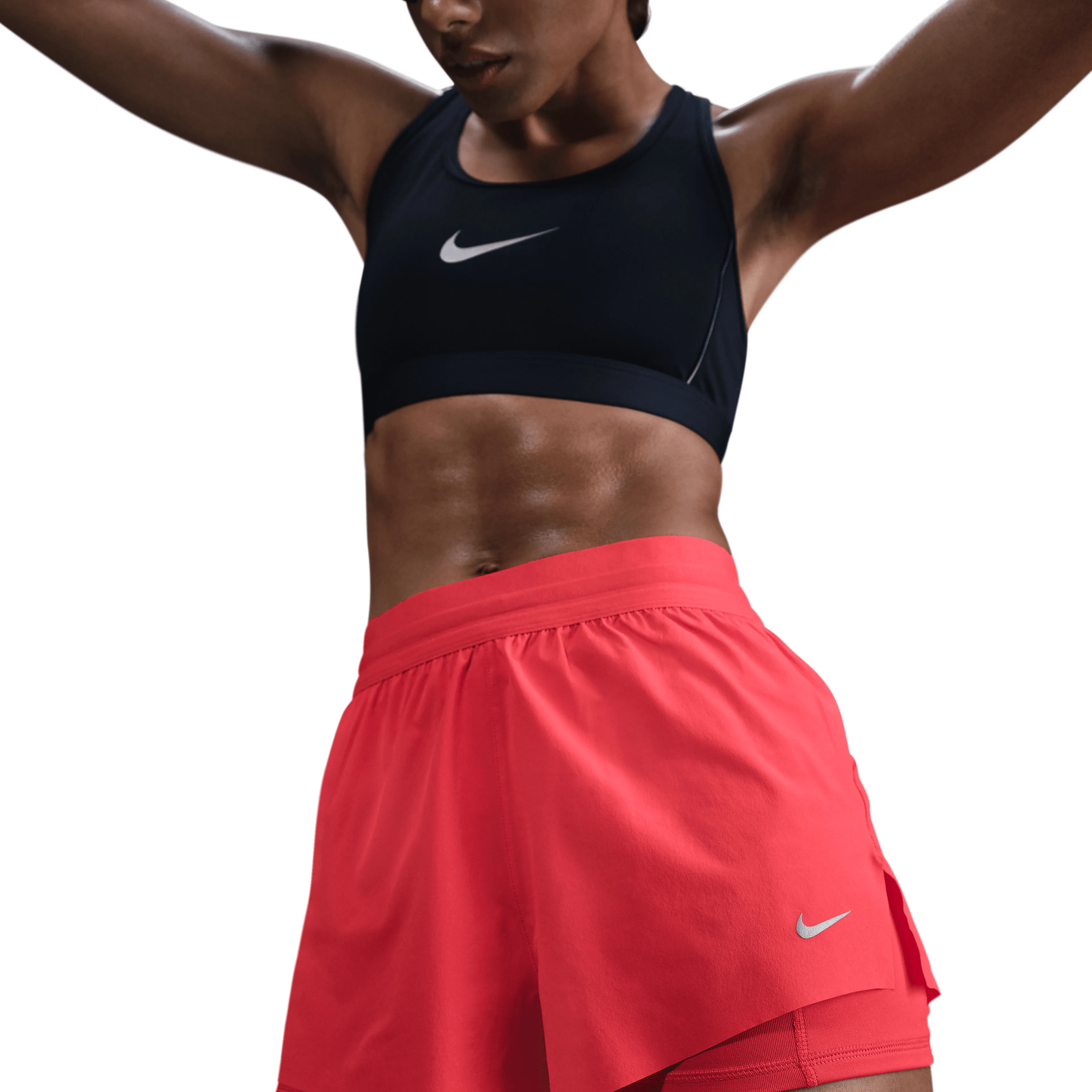 Swift Women's Dri-FIT Mid-Rise 2-in-1 Running Shorts