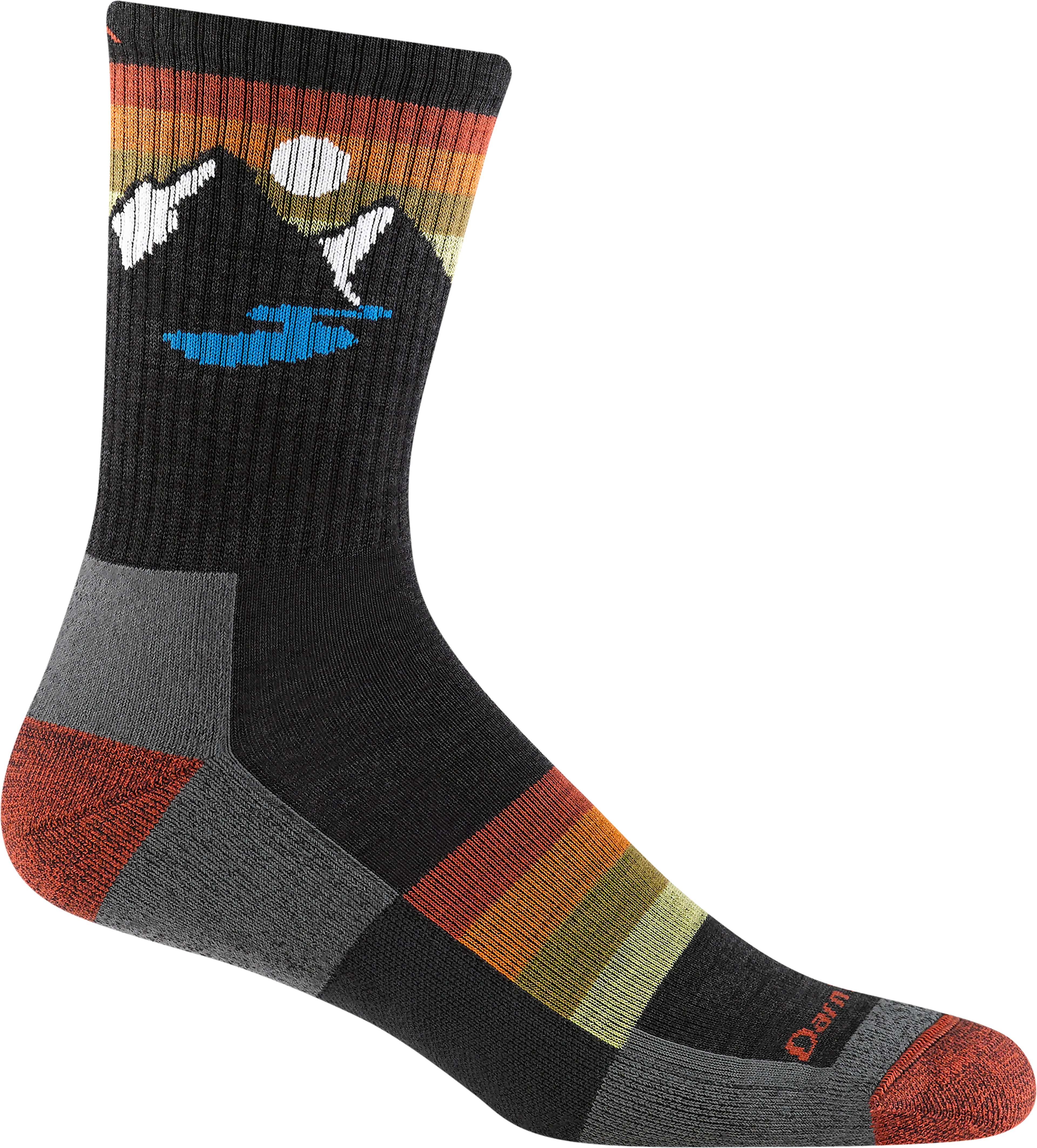 Sunset Ridge Micro Crew Lightweight Cushion ullsokker herre