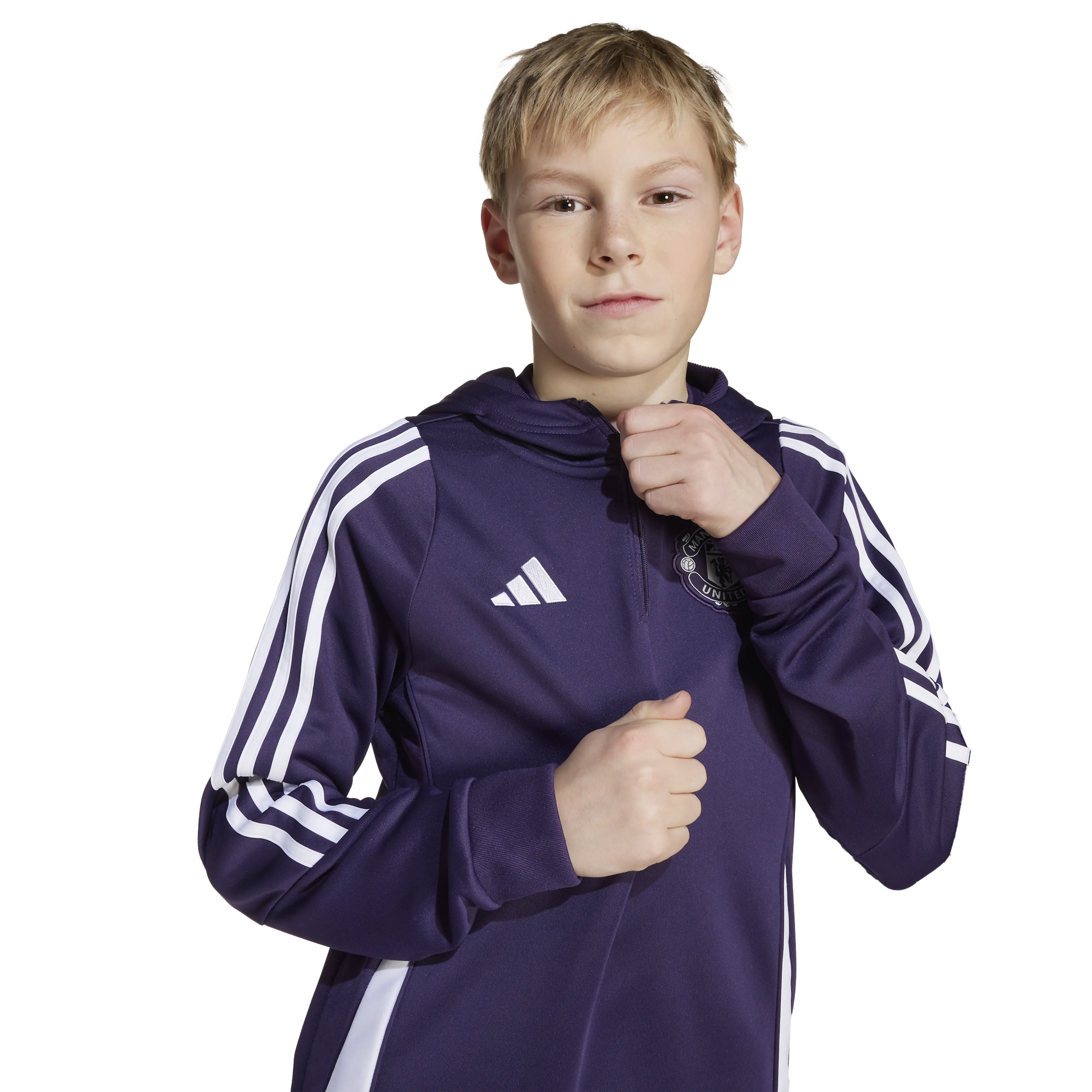 Manchester United Tiro 25 Competition Training Hoodie Junior