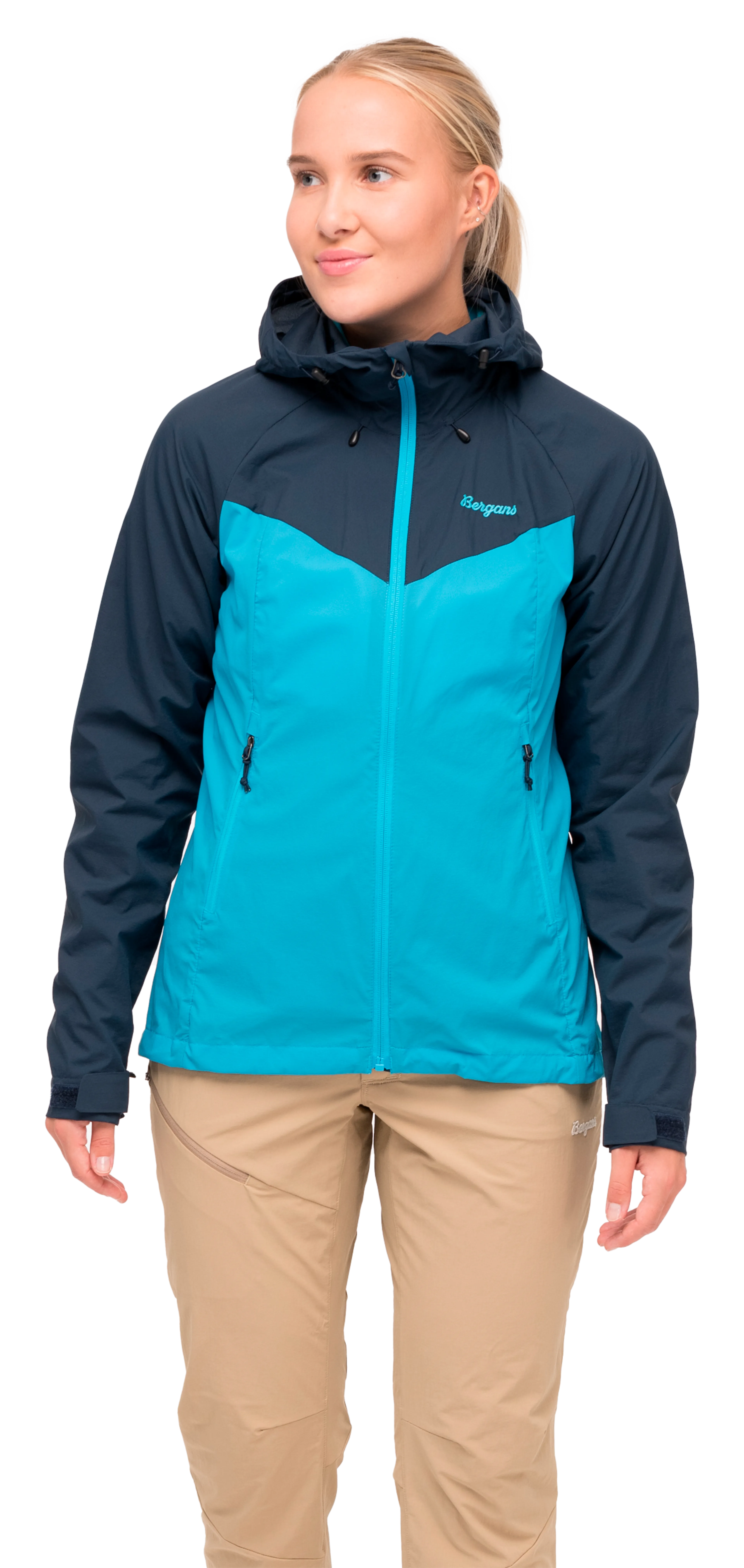 Aqua Lagoon/Navy Blue