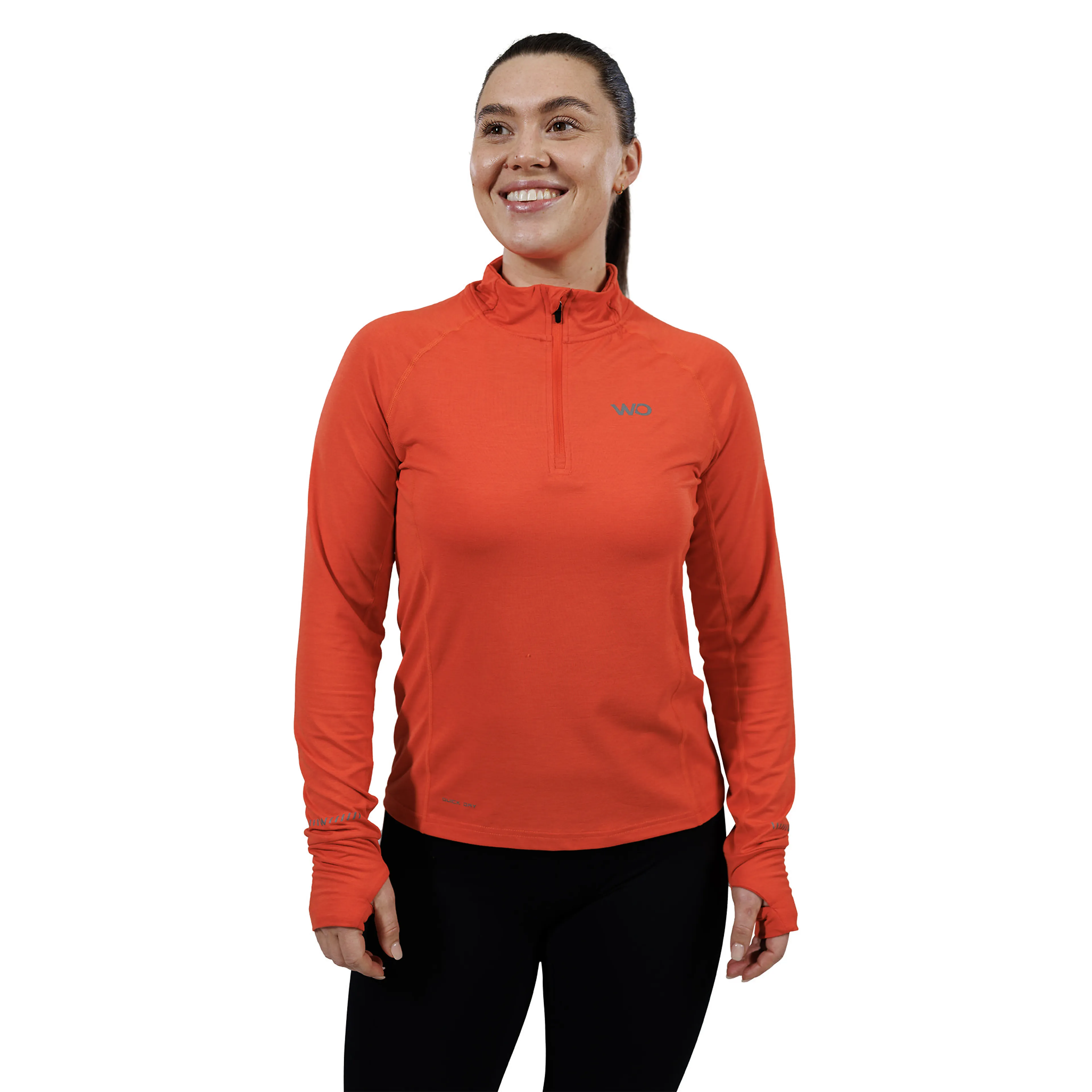 Wolling Melange Performance Midlayer Dame
