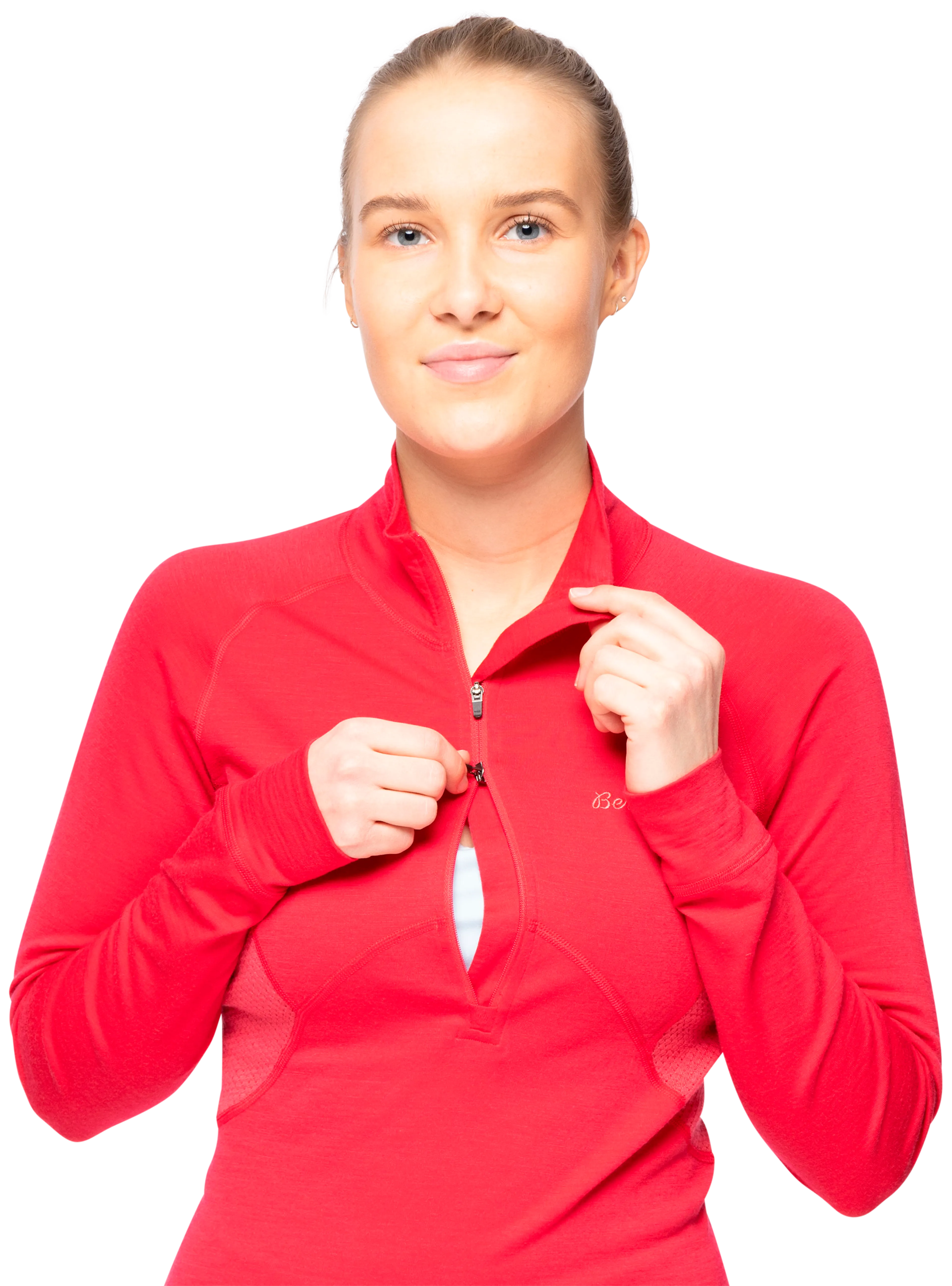 Inner:Pure Merino Half Zip Women