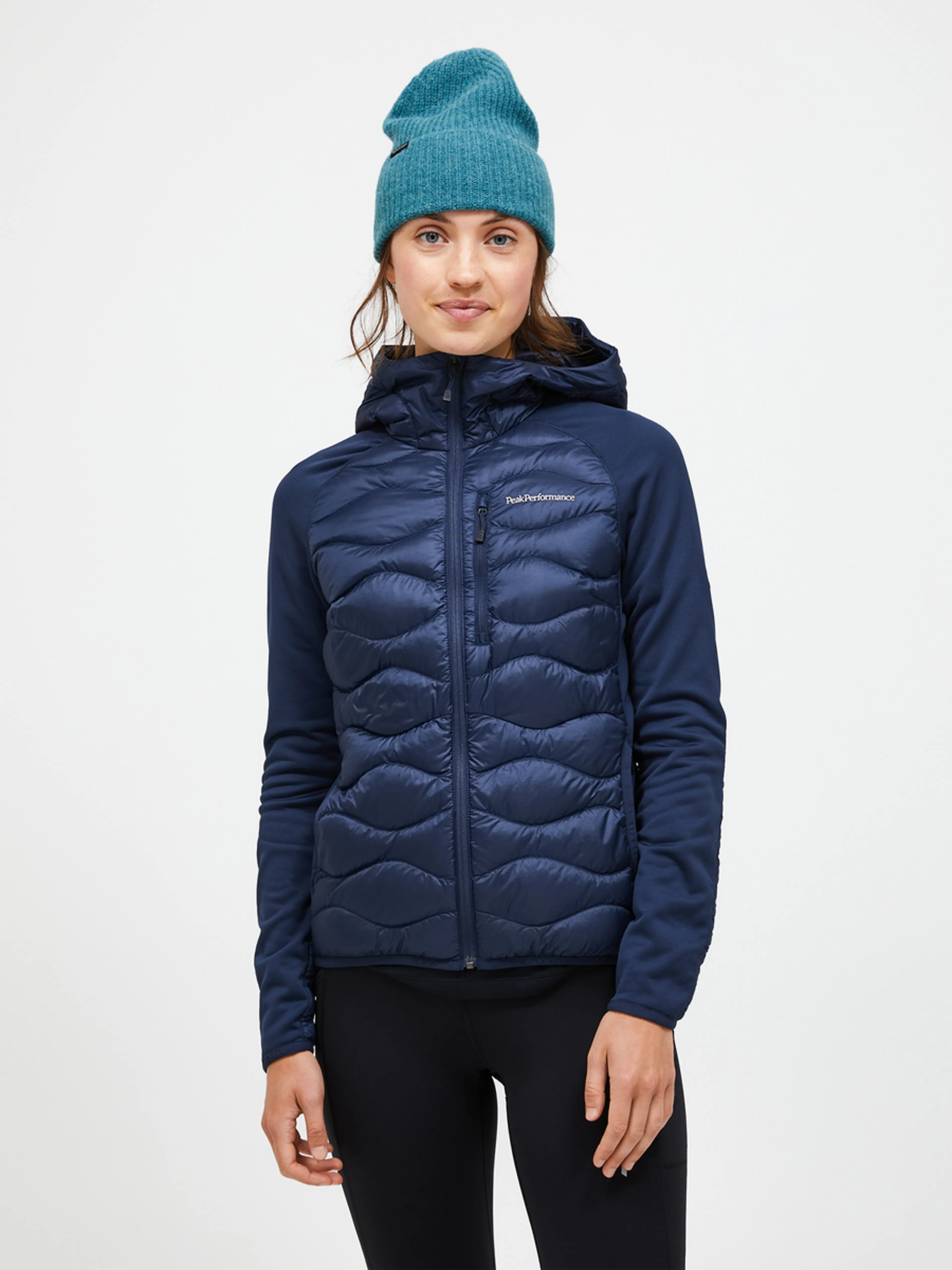 W Helium Down Hybrid Hood